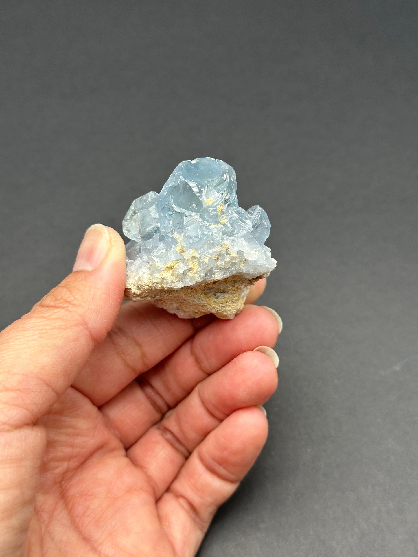 Celestite Cluster from Madagascar