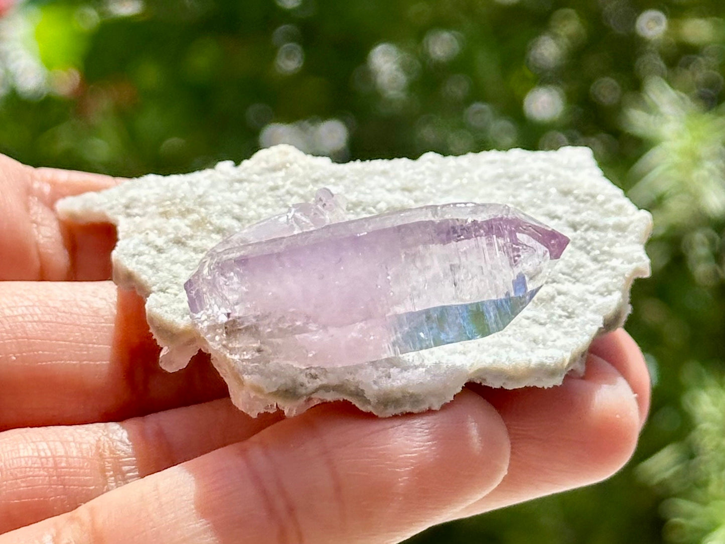 Veracruz Amethyst on Quartz Matrix