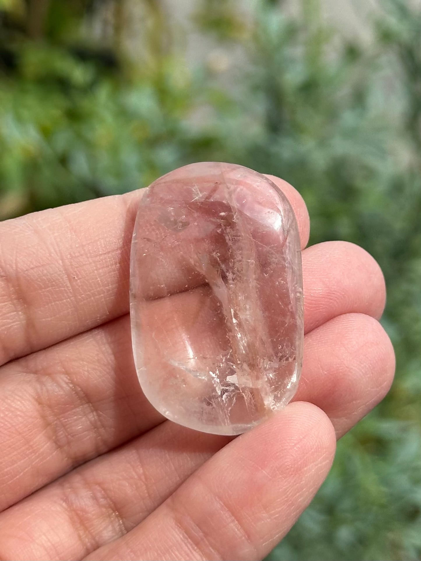 UV Amethyst Mini Palmstone from Brazil