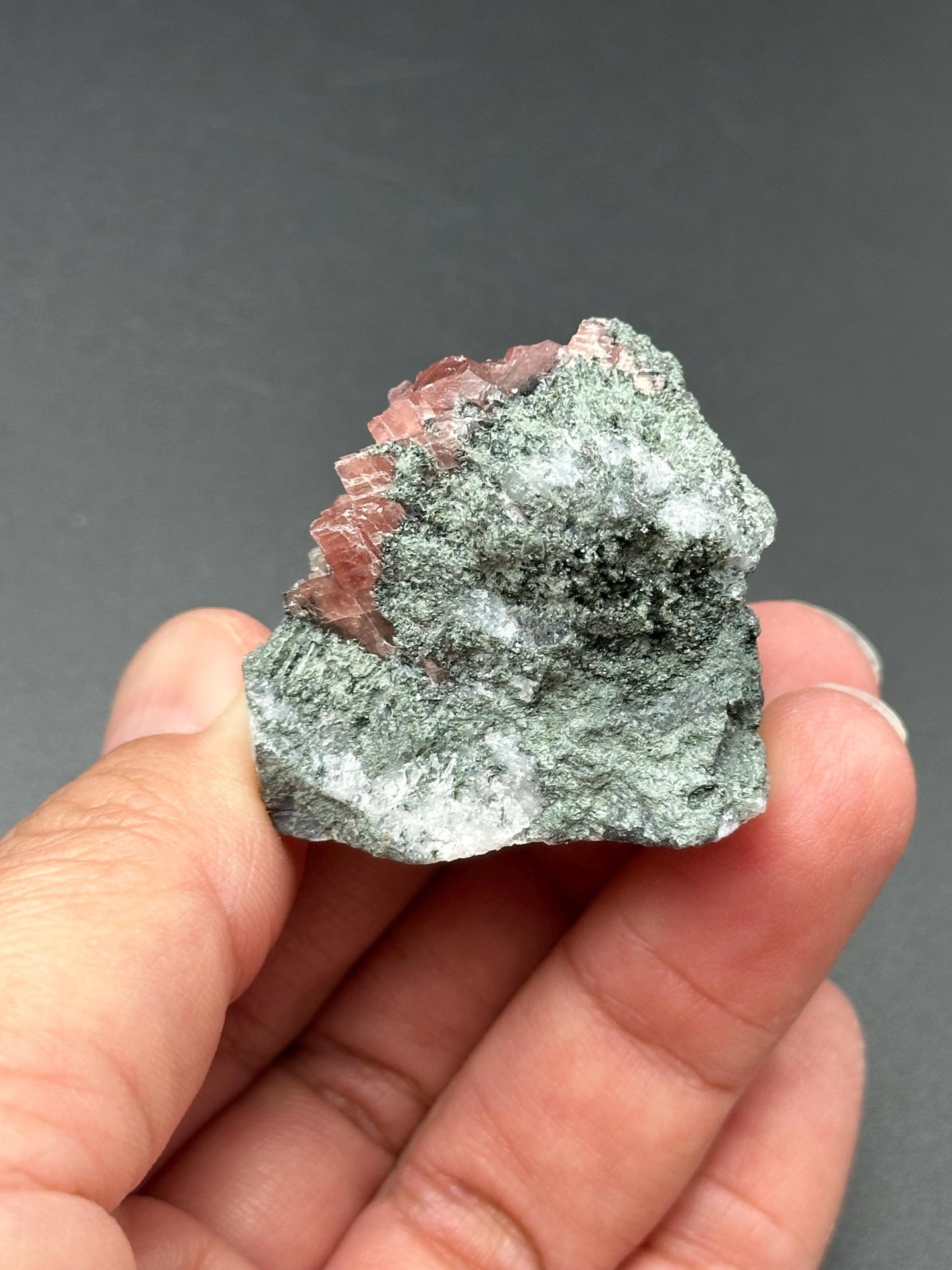 Rhodochrosite on Matrix