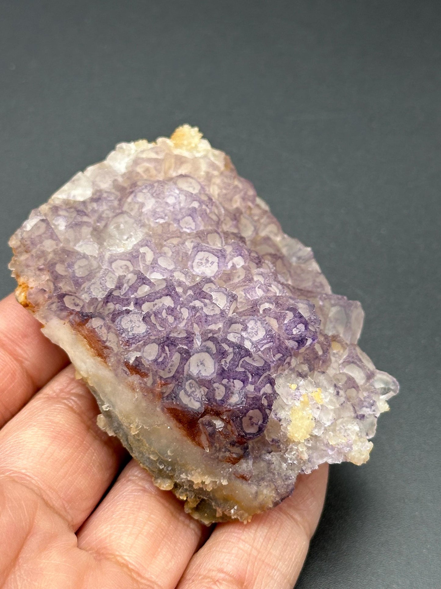 QR Code Fluorite from Guizhou, China