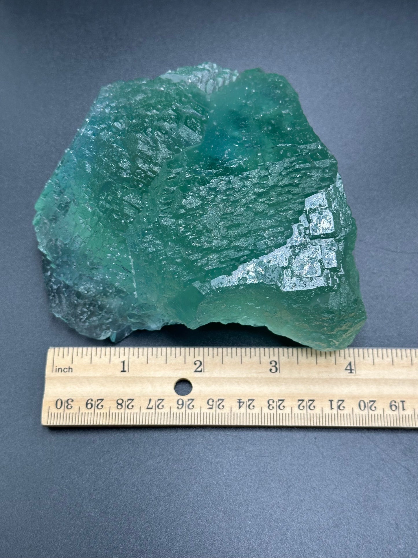 Green Fluorite from the Manaoshan Mine