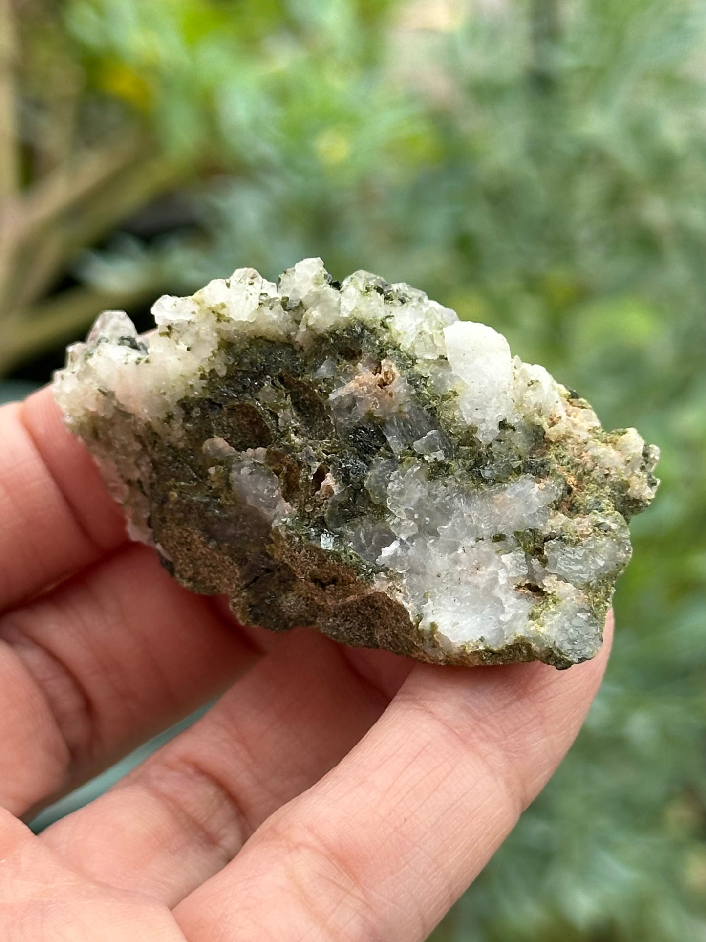 Epidote and Quartz from Hakkari Province, Turkey