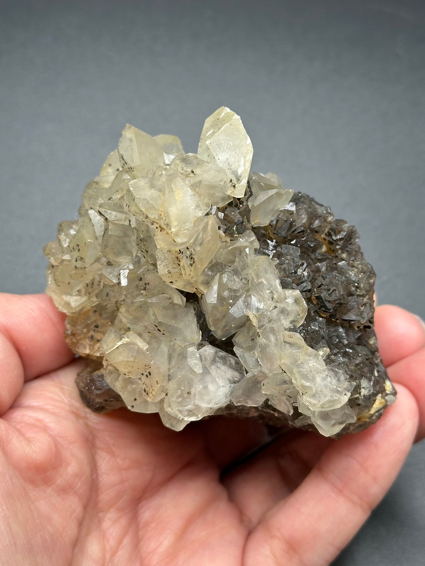 Fluorite and Calcite Specimen from Xianghualing
