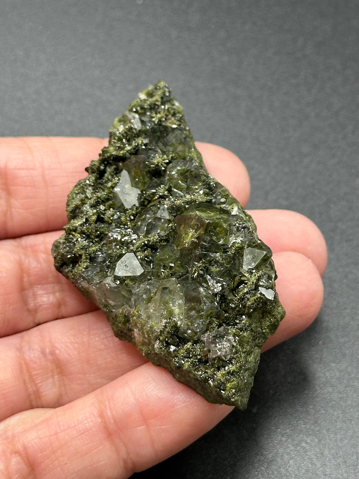 Epidote and Quartz from Hakkari Province, Turkey
