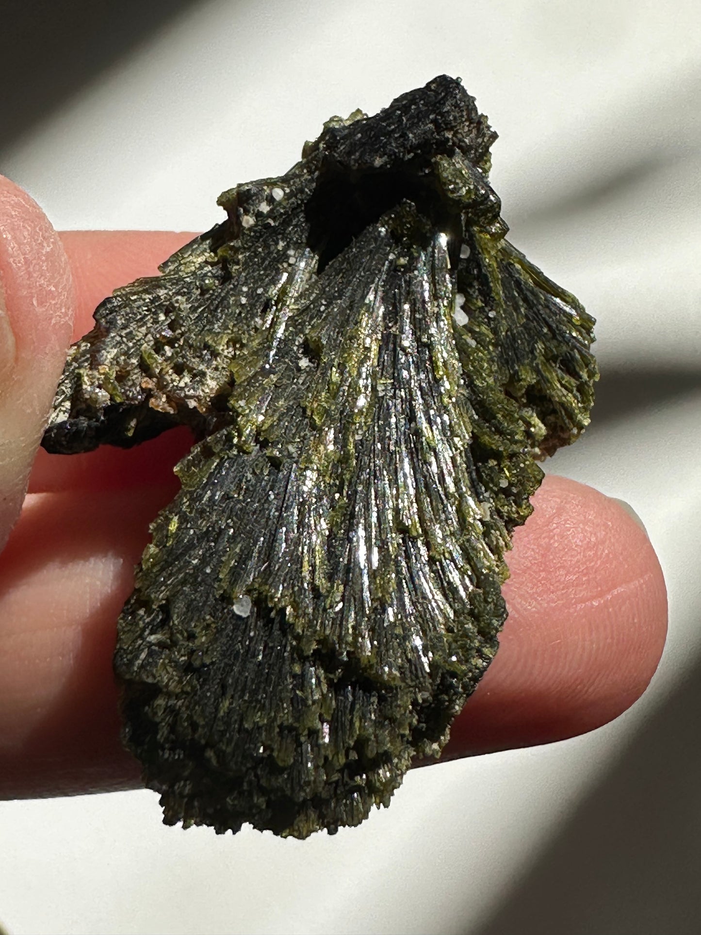 Epidote Fan