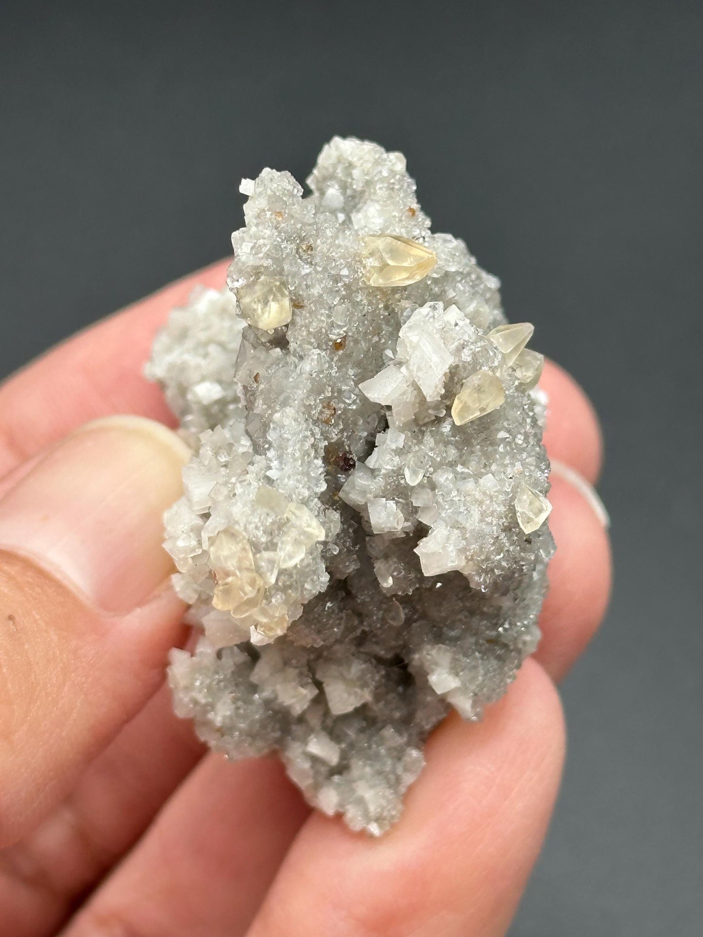 Dolomite, Quartz, and Calcite from the Elmwood Mine