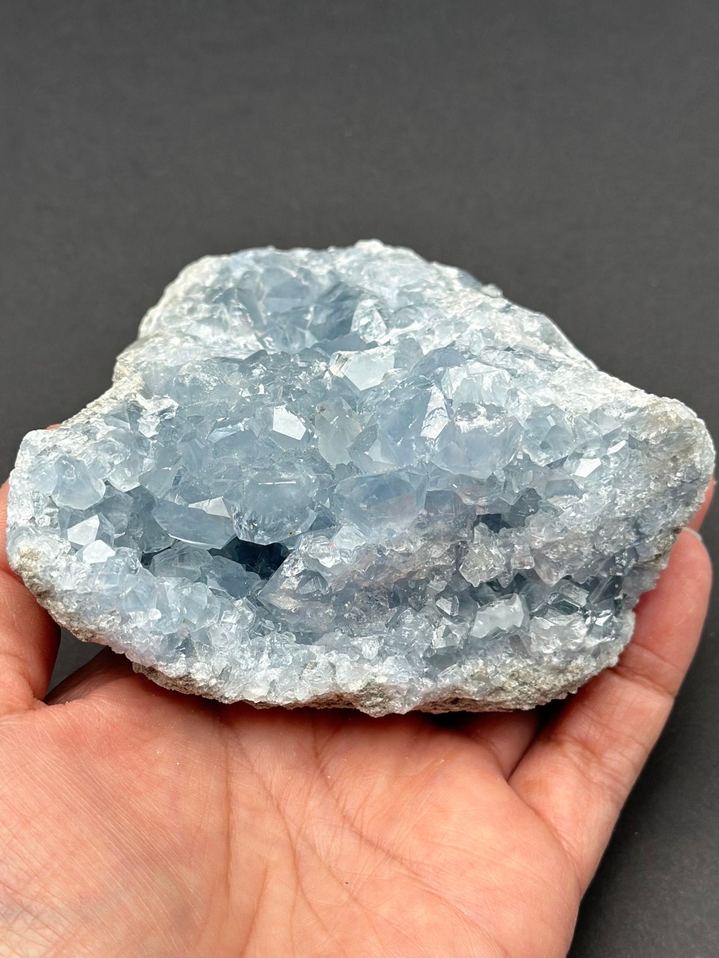 Celestite Cluster from Madagascar