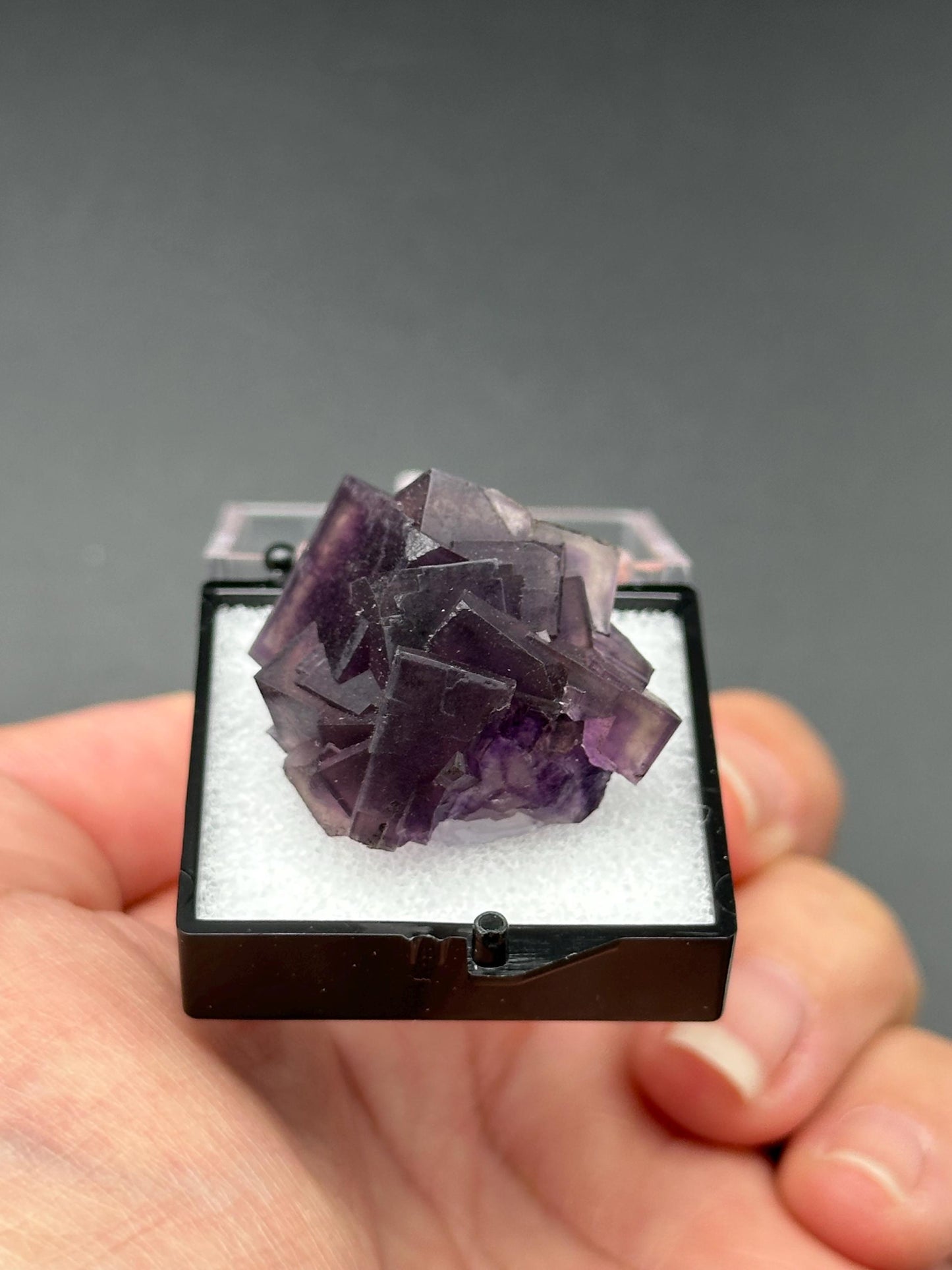 Purple Fluorite from Anhui, China