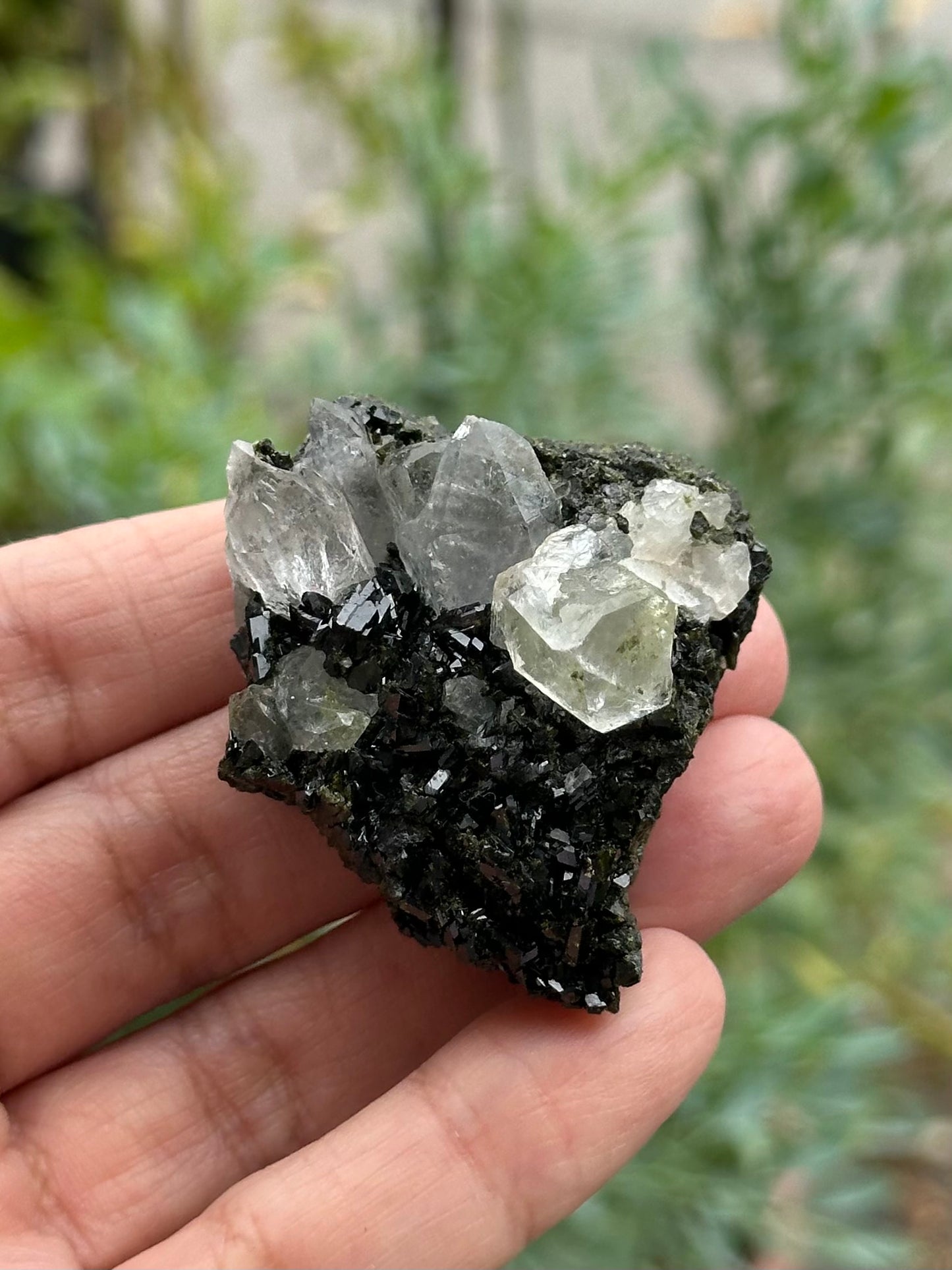 Epidote and Quartz from Hakkari Province, Turkey