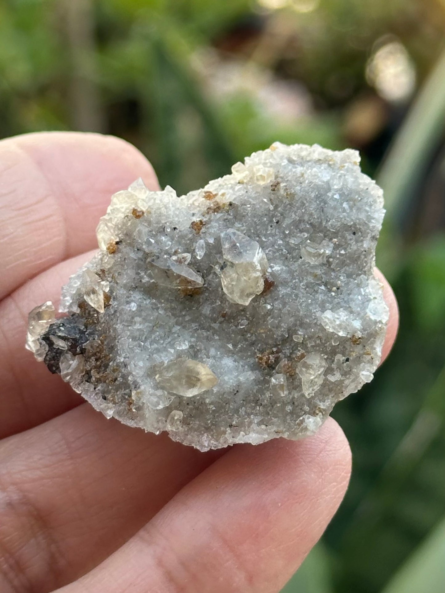 Dolomite, Sphalerite, and Calcite from the Elmwood Mine in Carthage, Tennessee