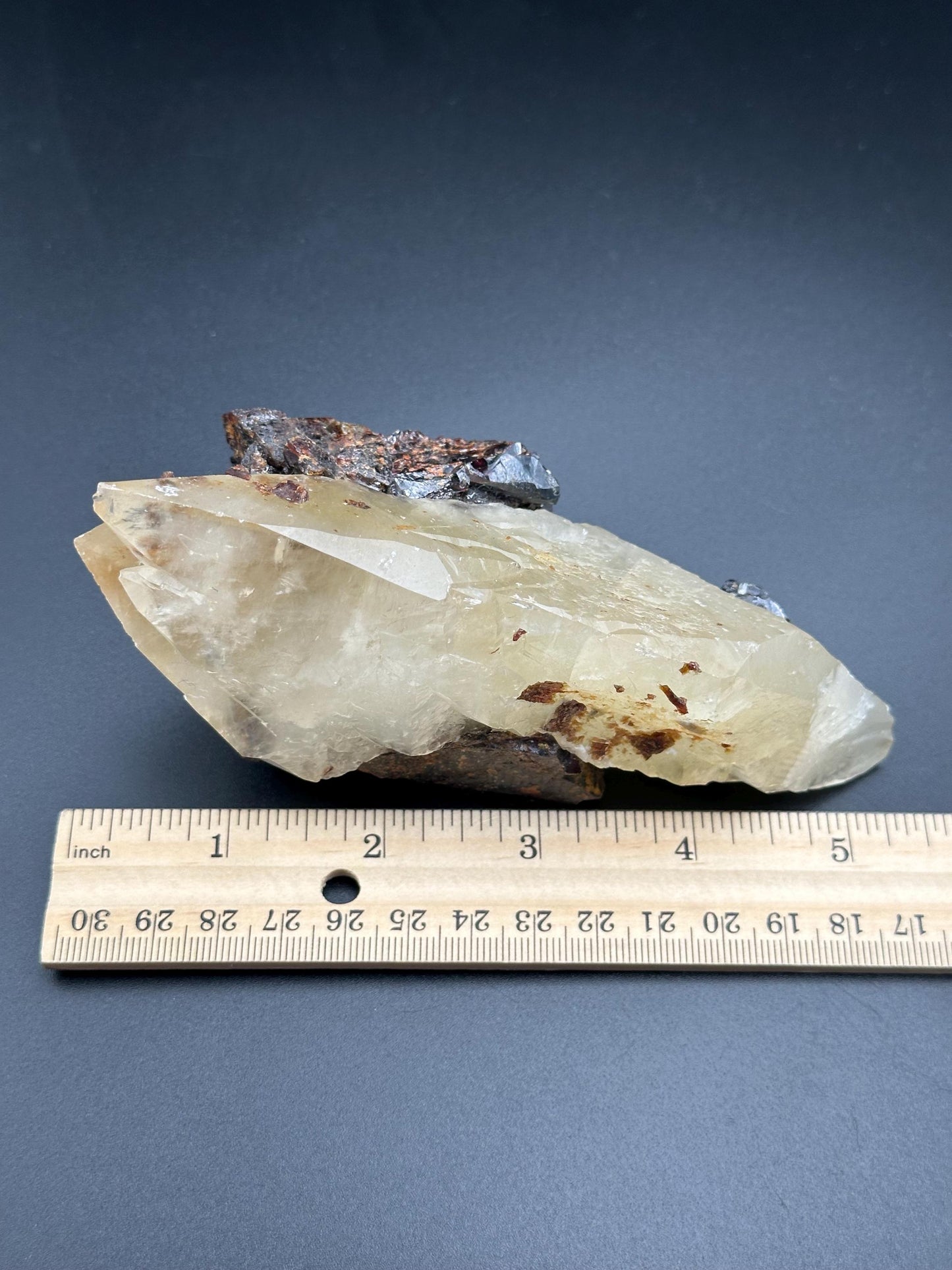 Elmwood Calcite with Sphalerite