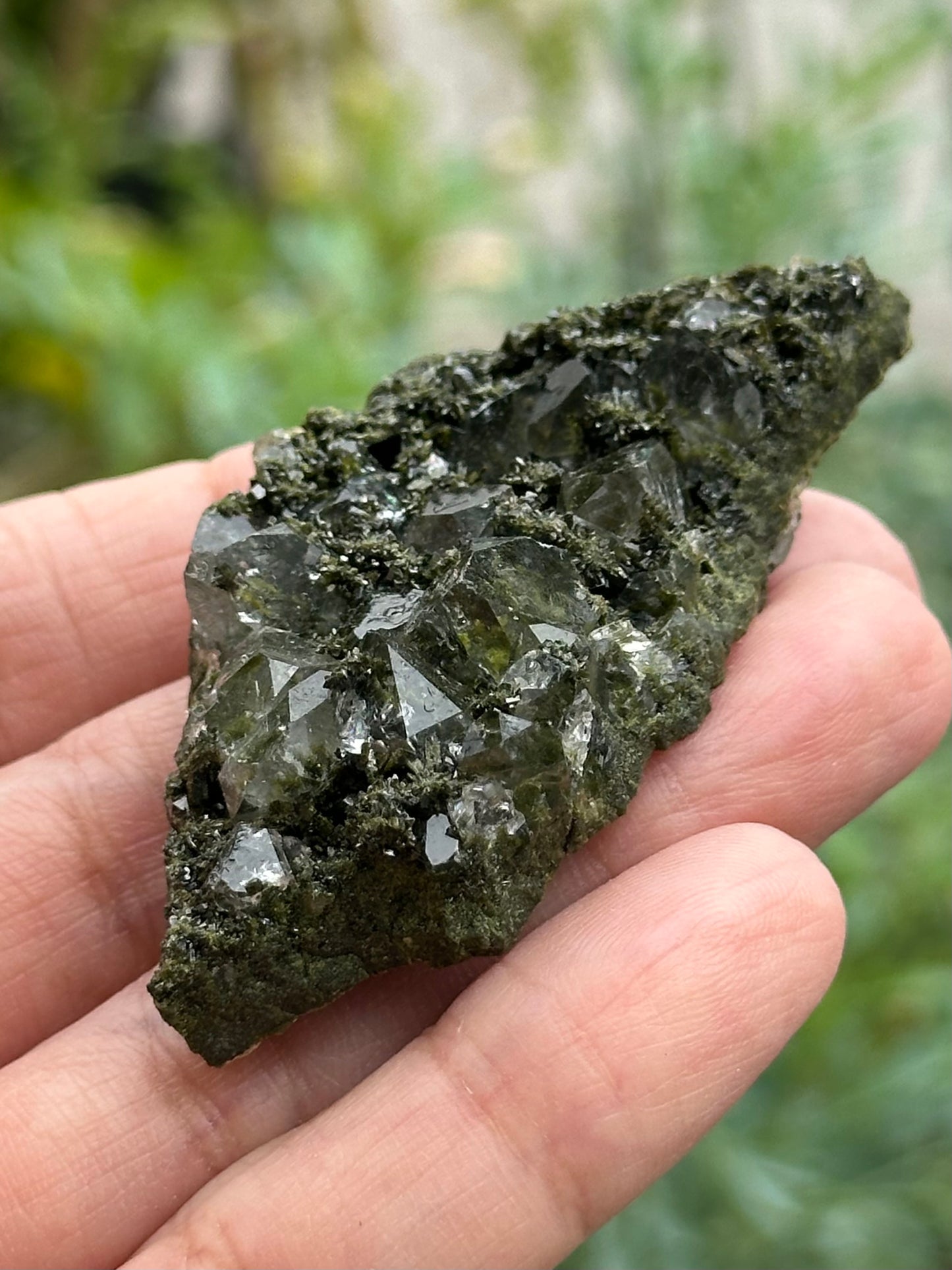 Epidote and Quartz from Hakkari Province, Turkey