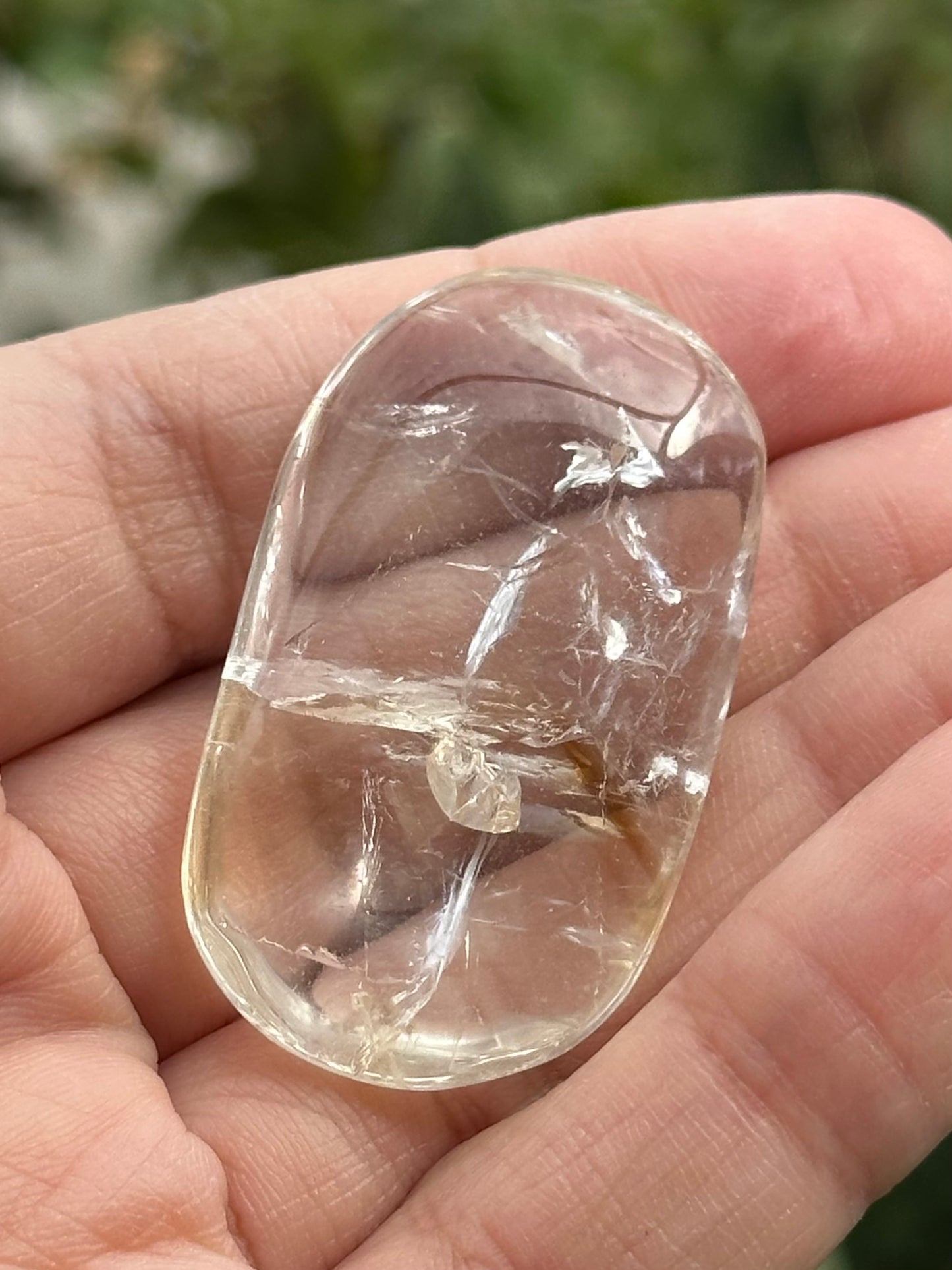 UV Amethyst Mini Palmstone from Brazil