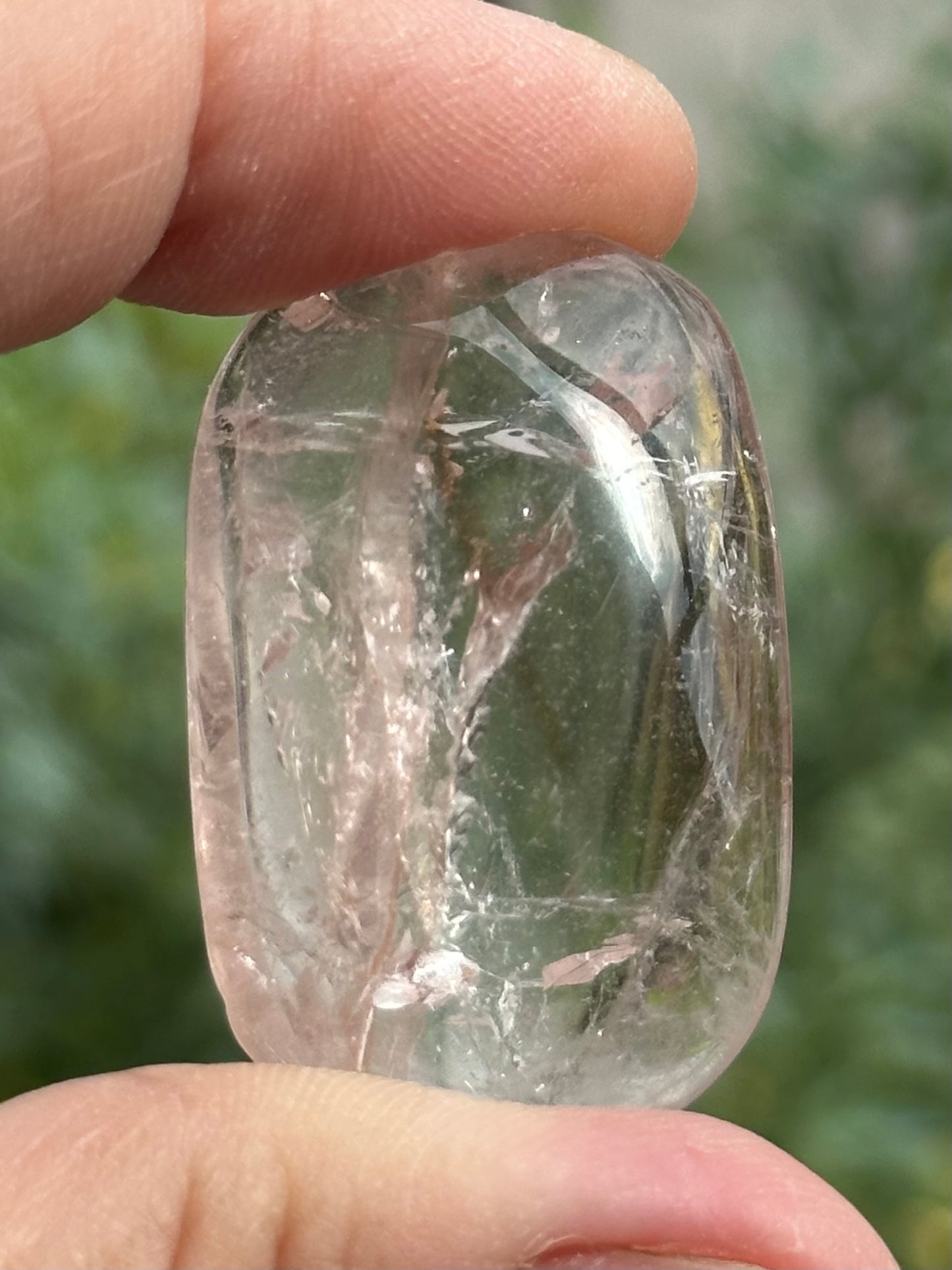 UV Amethyst Mini Palmstone from Brazil