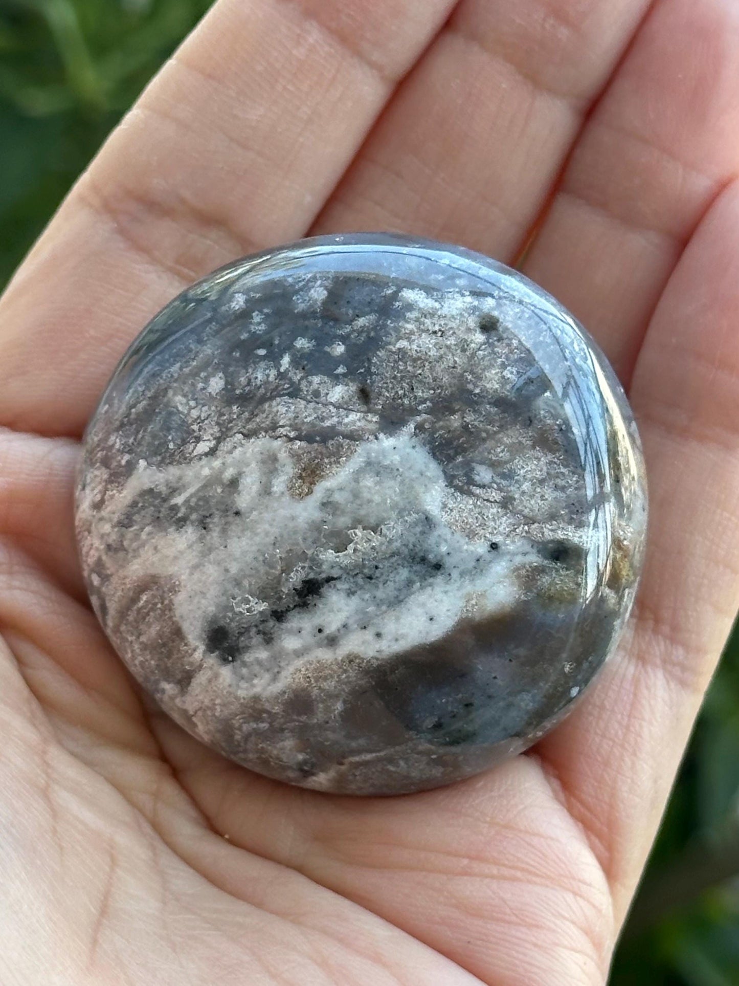 Ocean Jasper Palm Stone