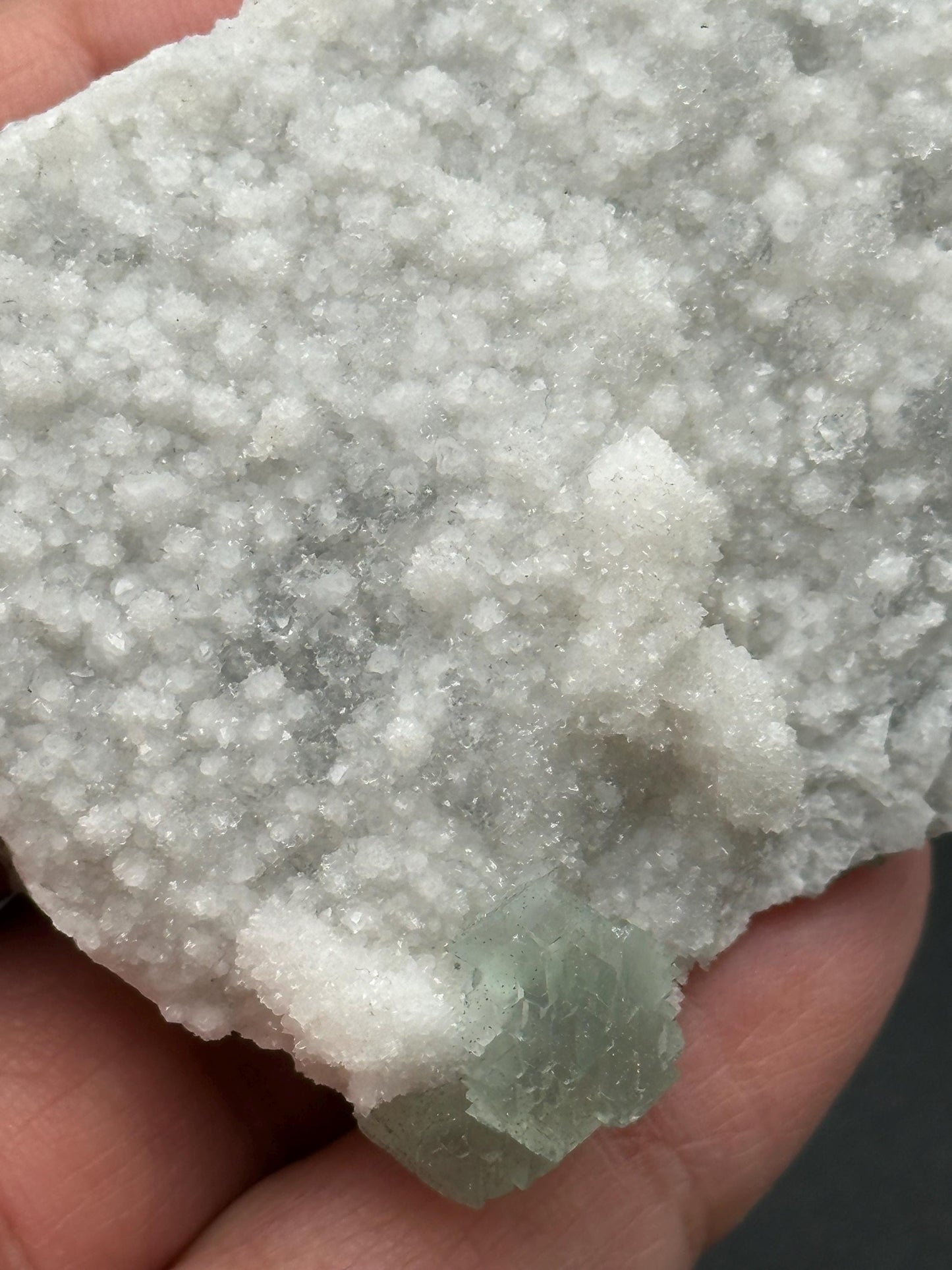 Fluorite, Calcite, and Quartz Specimen from Mexico