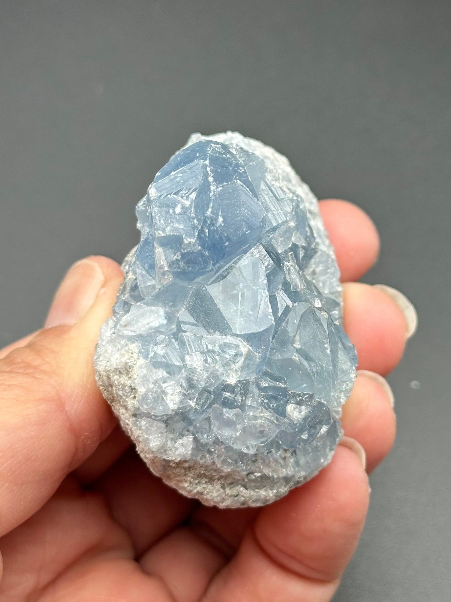 Celestite Cluster from Madagascar