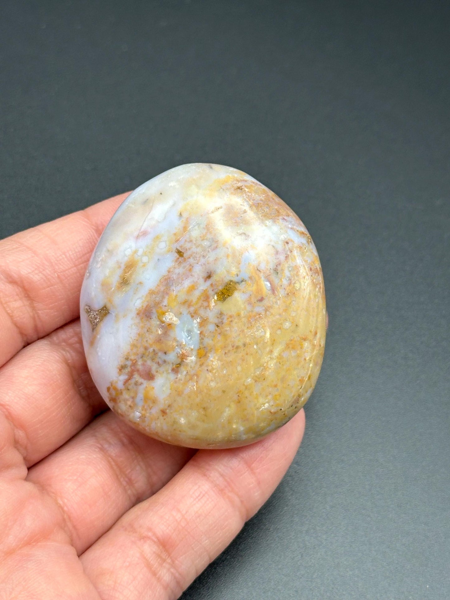 Ocean Jasper Palm Stone
