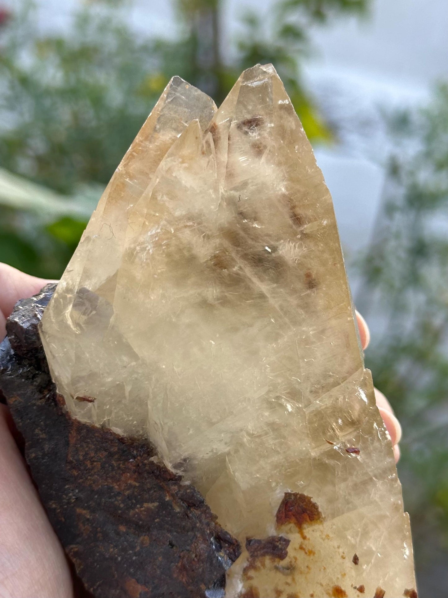Elmwood Calcite with Sphalerite