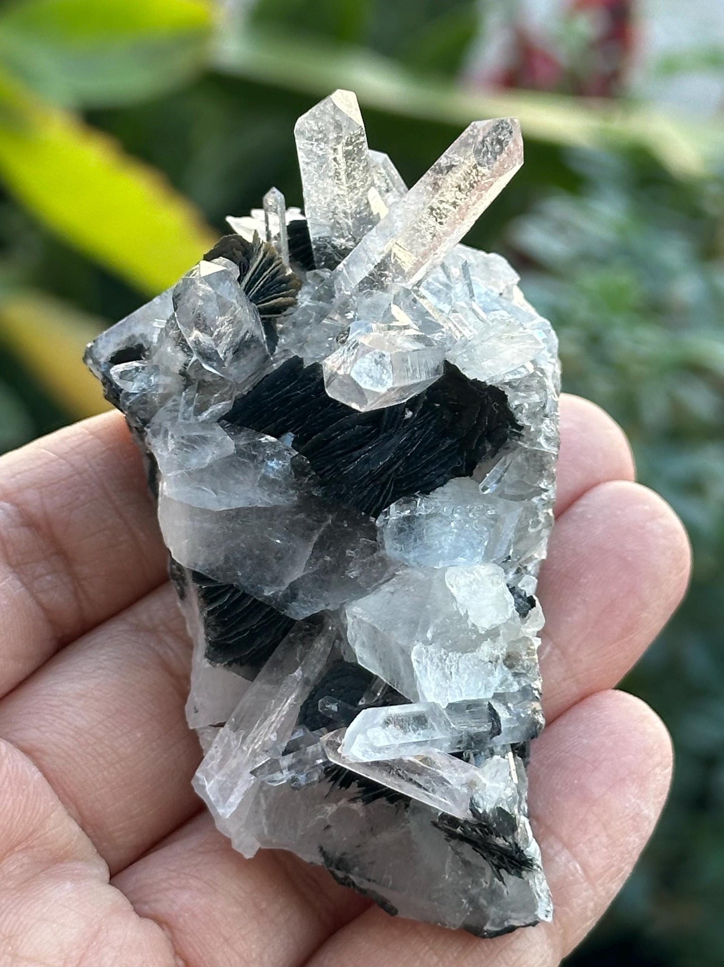 Specularite with Quartz from Guangzhou, China