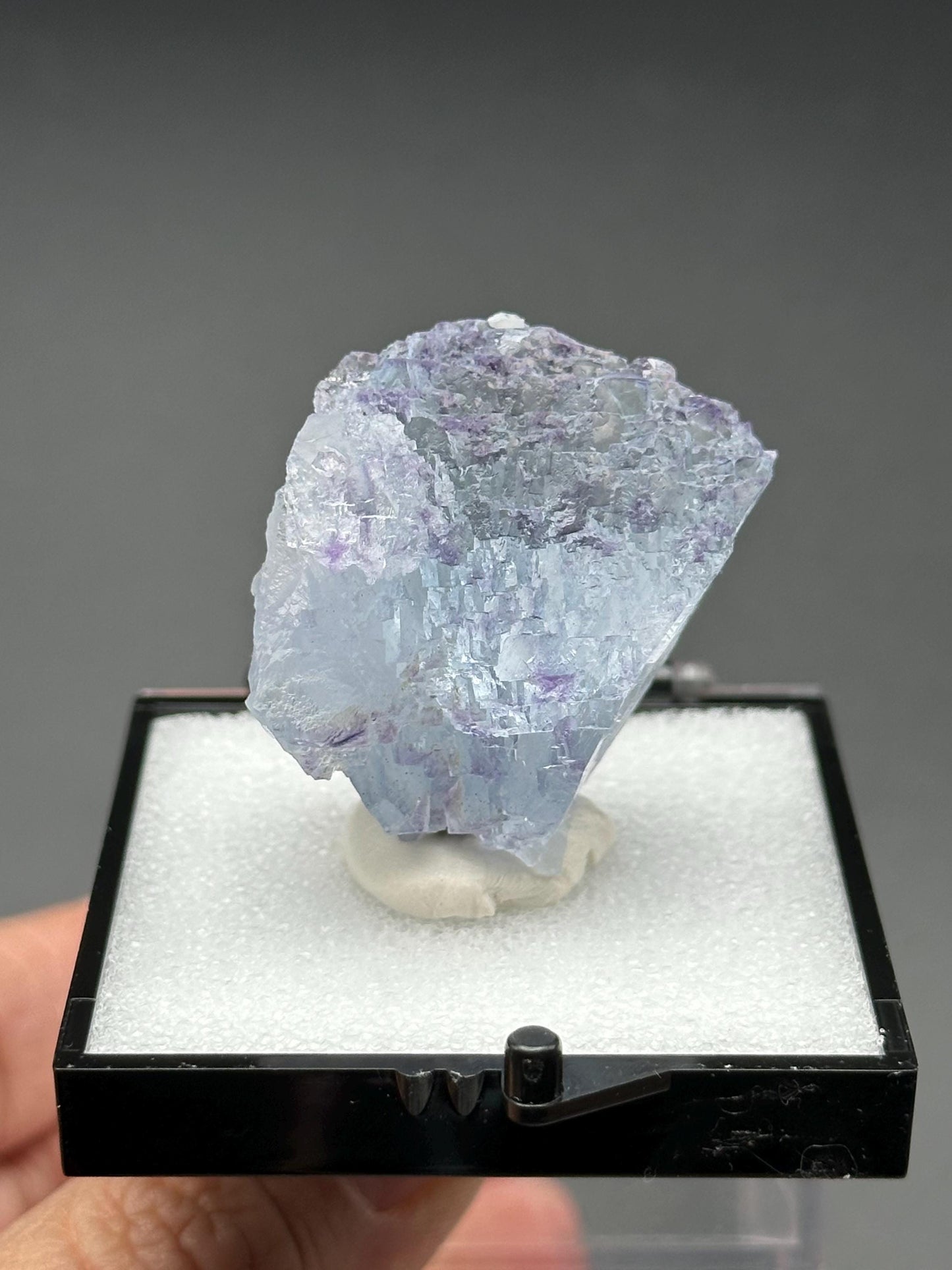 YGX Fluorite in a perky box from the Yaogangxian Mine