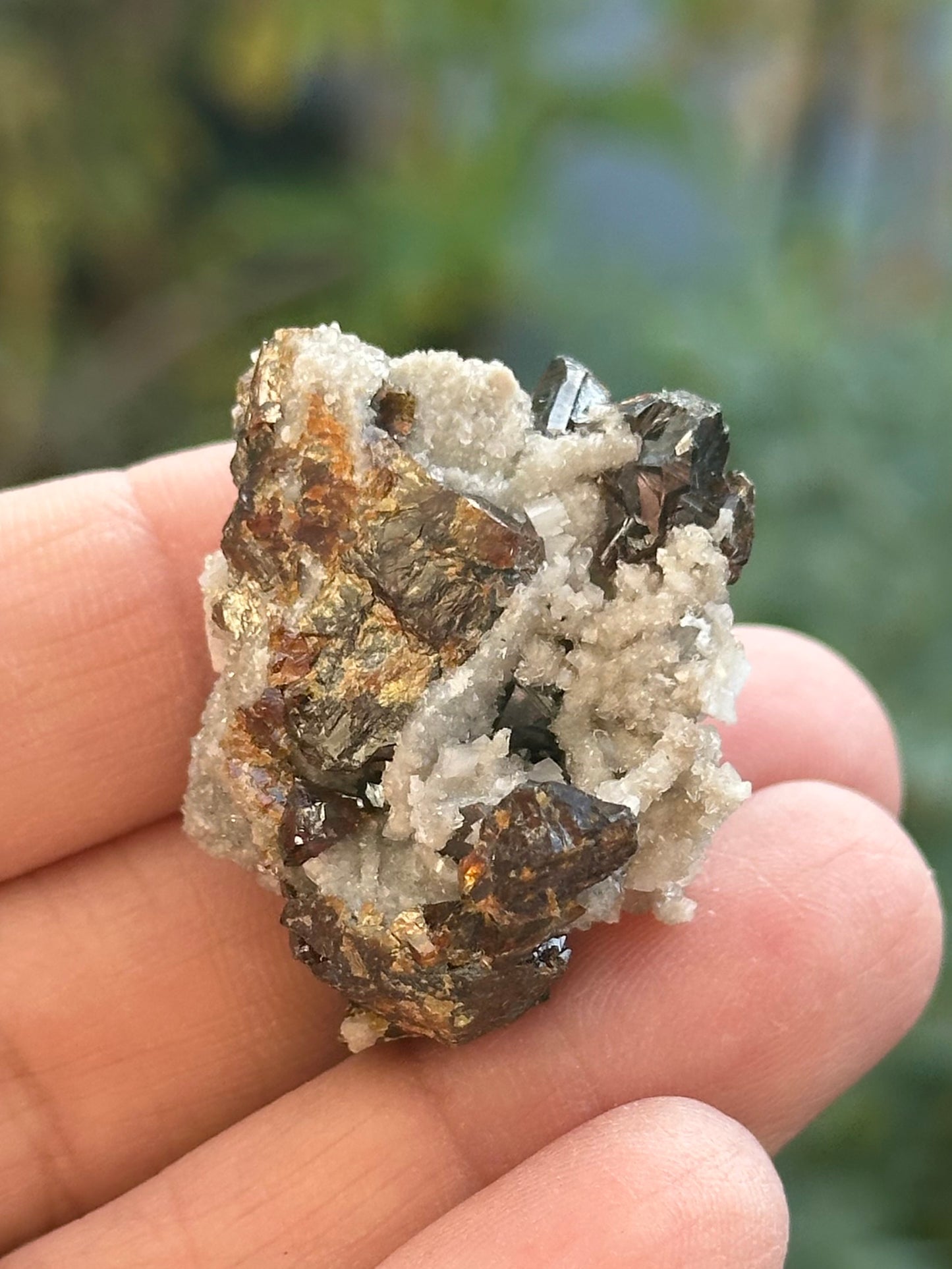 Dolomite and Sphalerite from the Elmwood Mine in Carthage, Tennessee