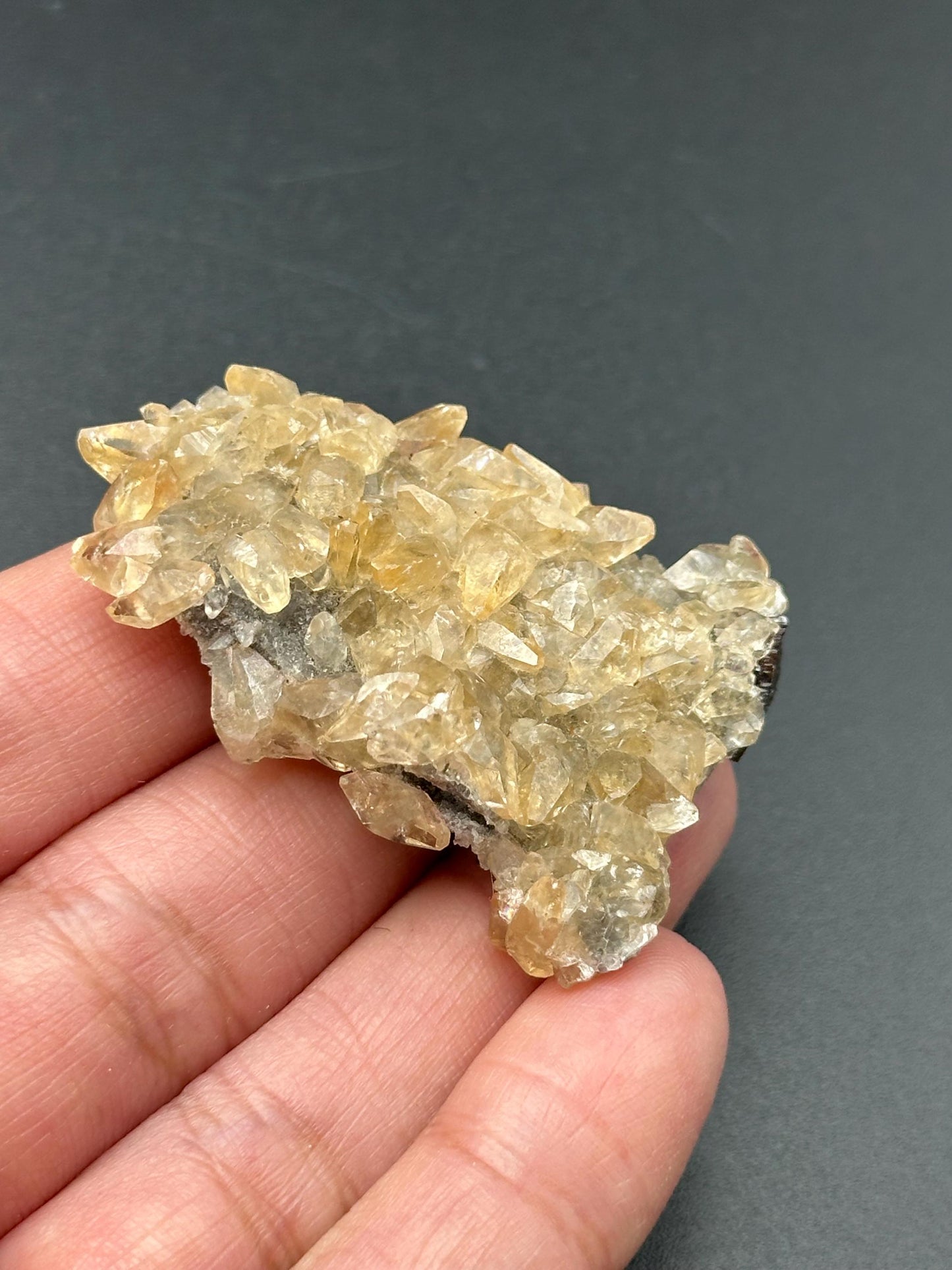 Elmwood Calcite with Sphalerite and Dolomite