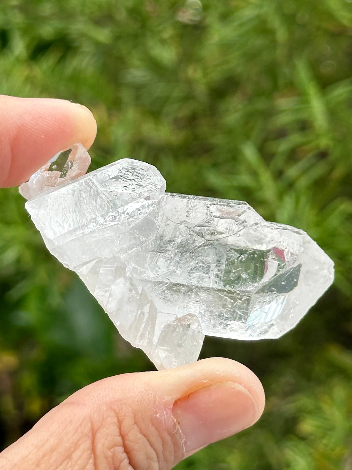 Small Clear Quartz Cluster from Brazil