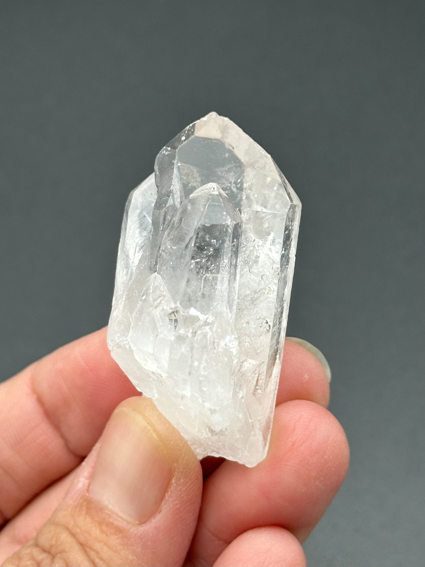 Small Clear Quartz Cluster from Brazil