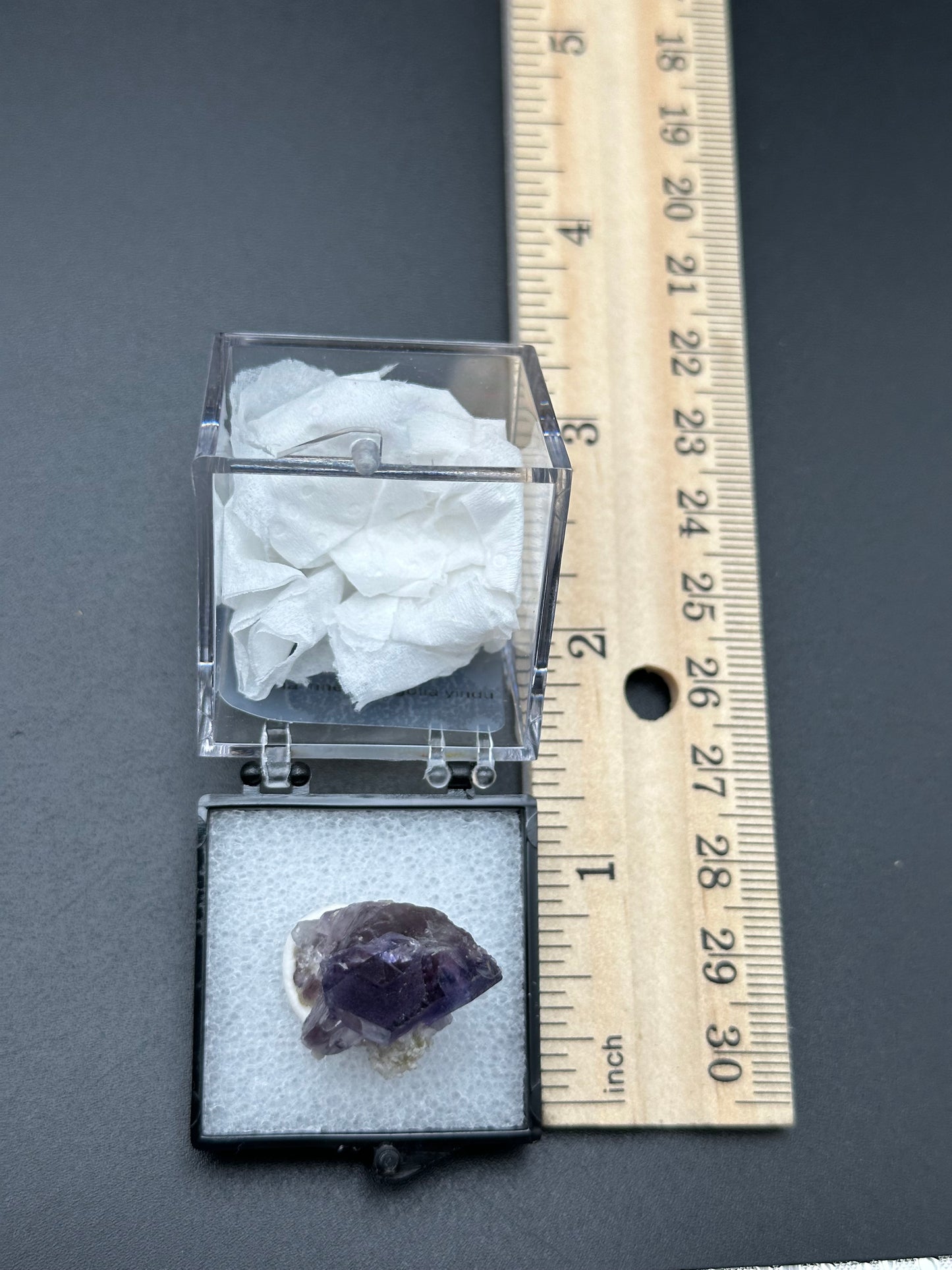 Yindu Fluorite in a perky box from Inner Mongolia, China