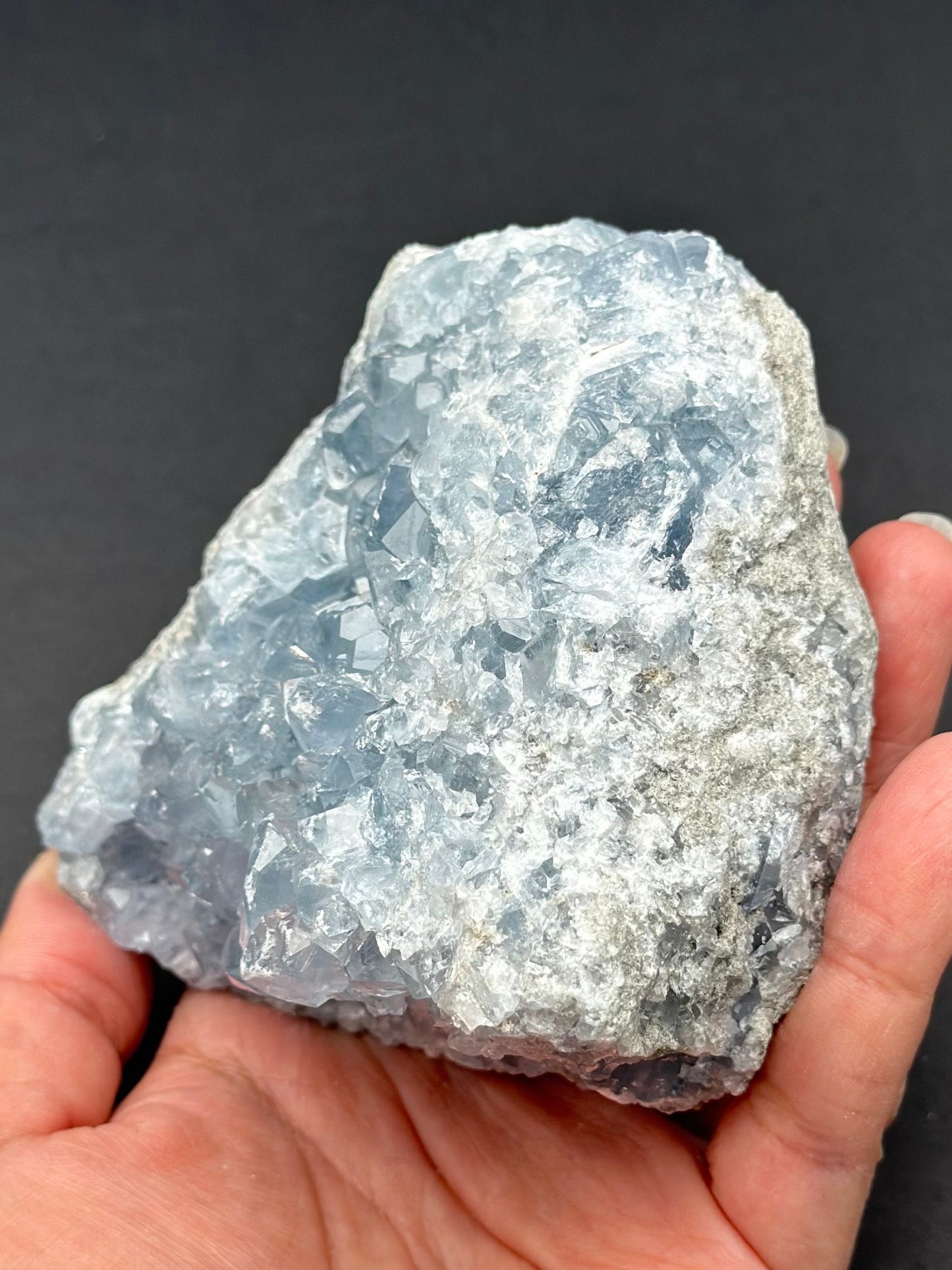 Celestite Cluster from Madagascar