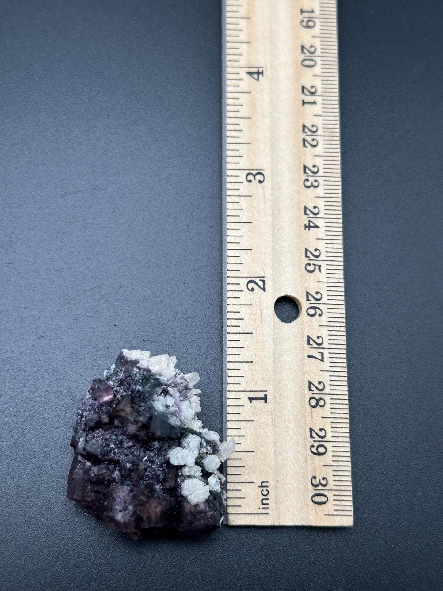 Fluorite with Calcite Specimen