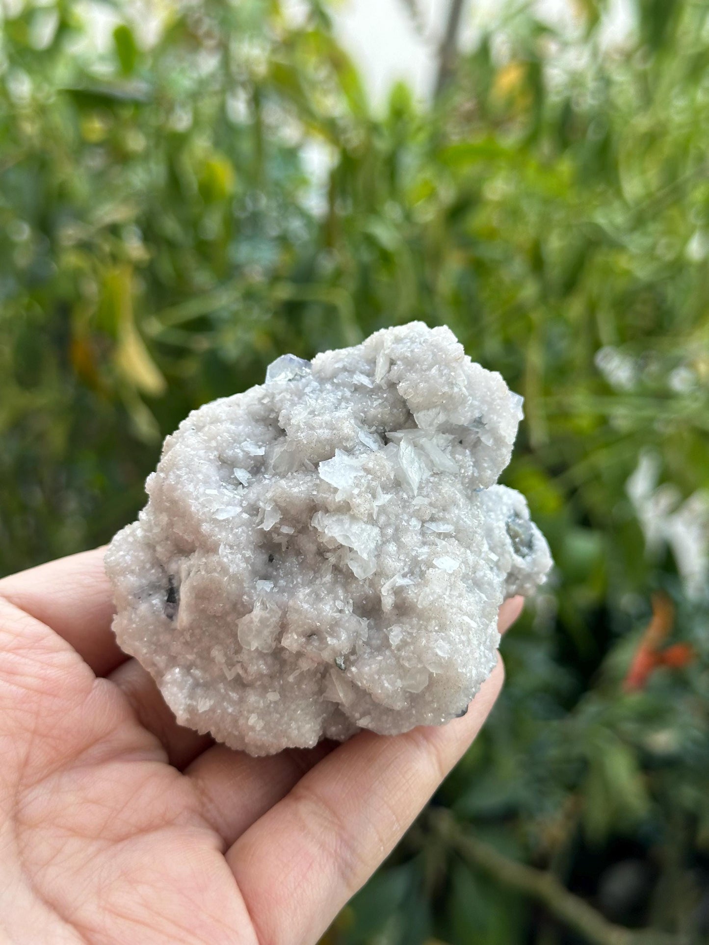 Fluorite with Quartz and Calcite from the Manaoshan Mine