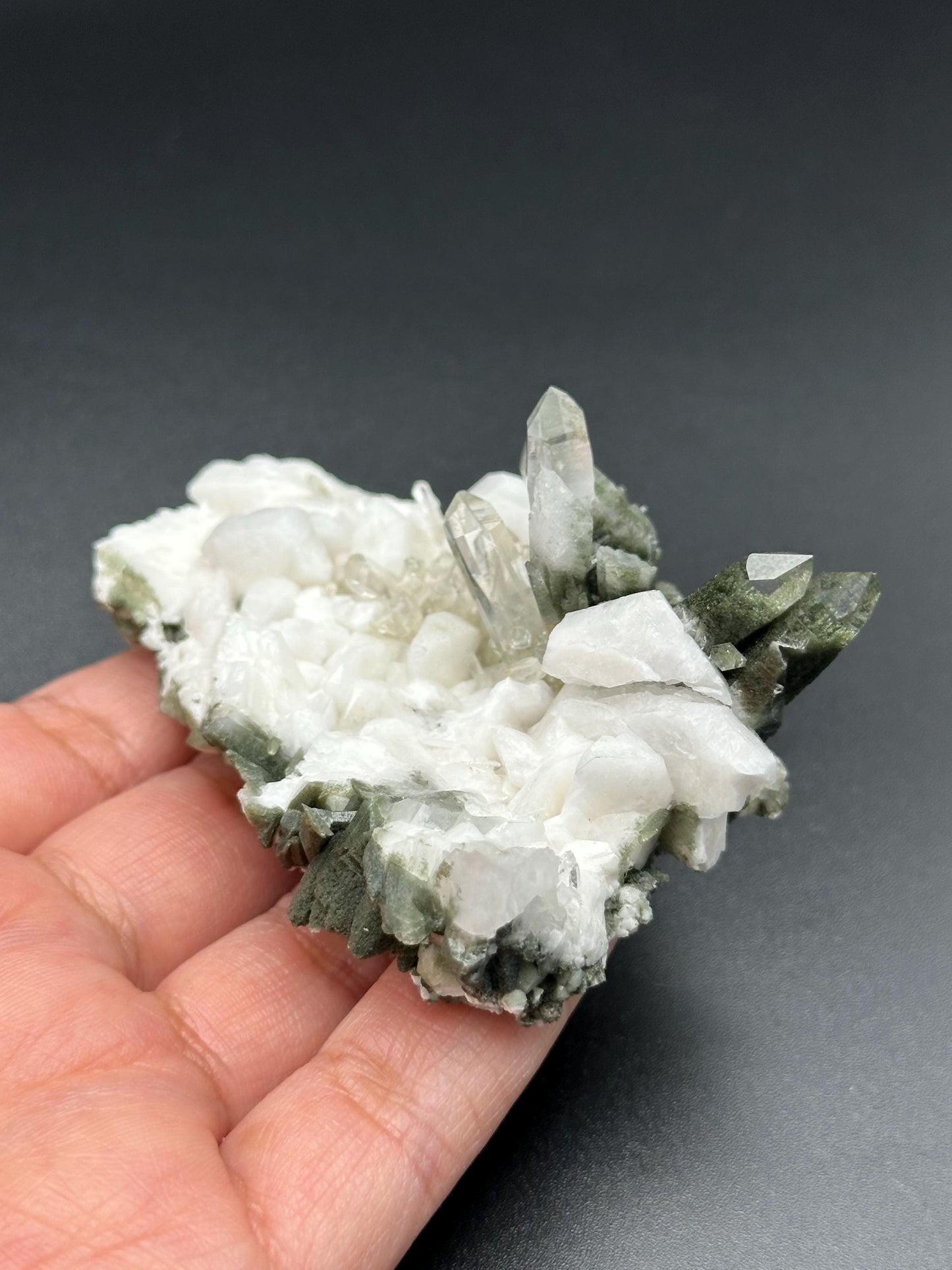 Quartz and Chlorite Specimen from Nepal