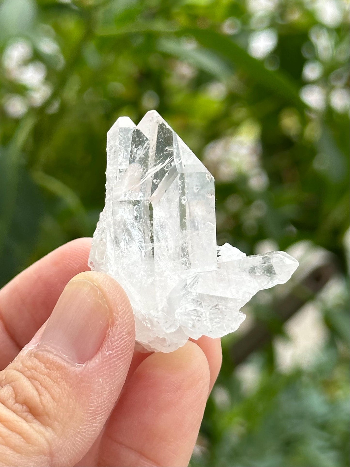 Small Clear Quartz Cluster from Brazil