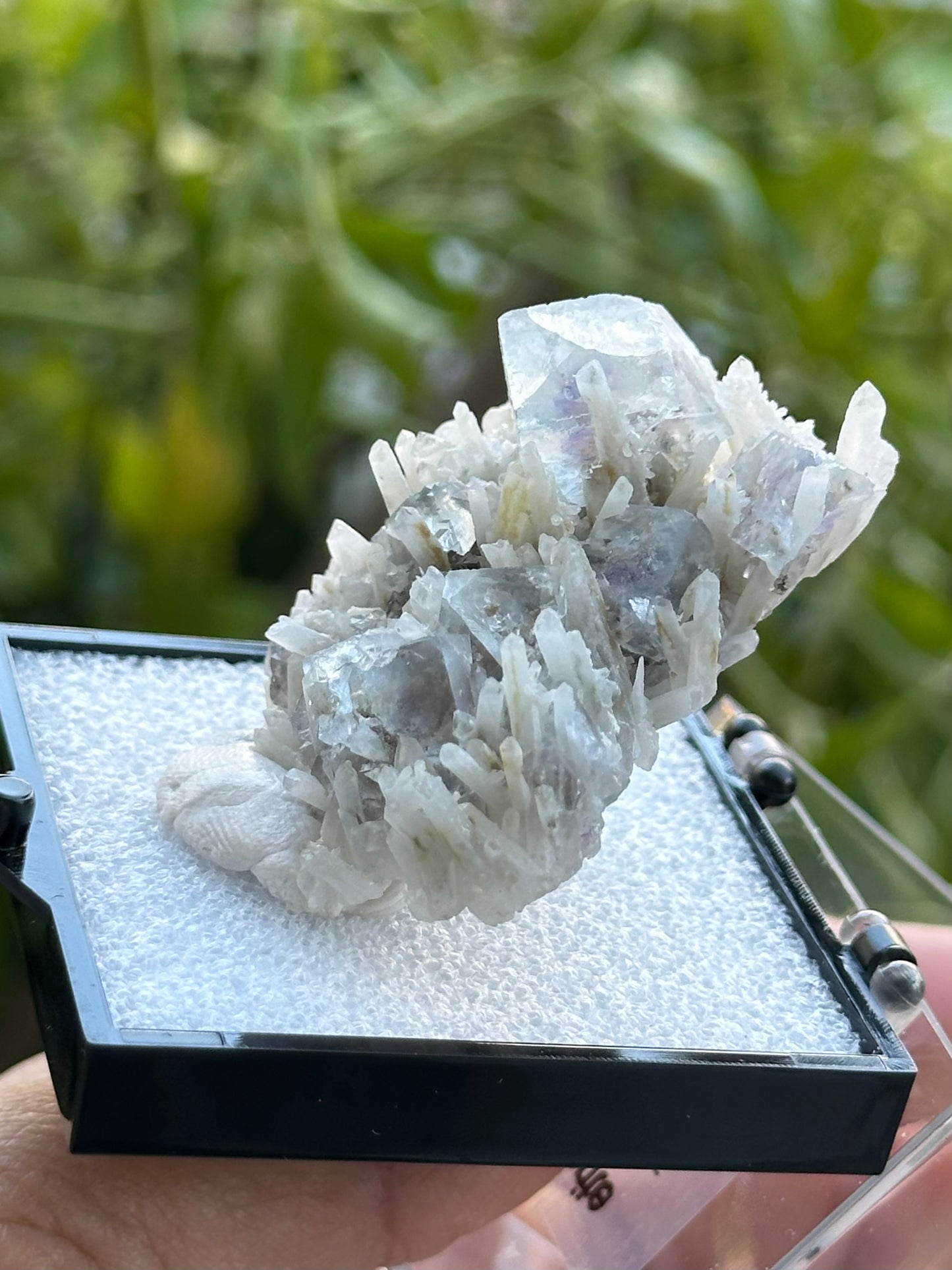 Yindu Flourite with Quartz