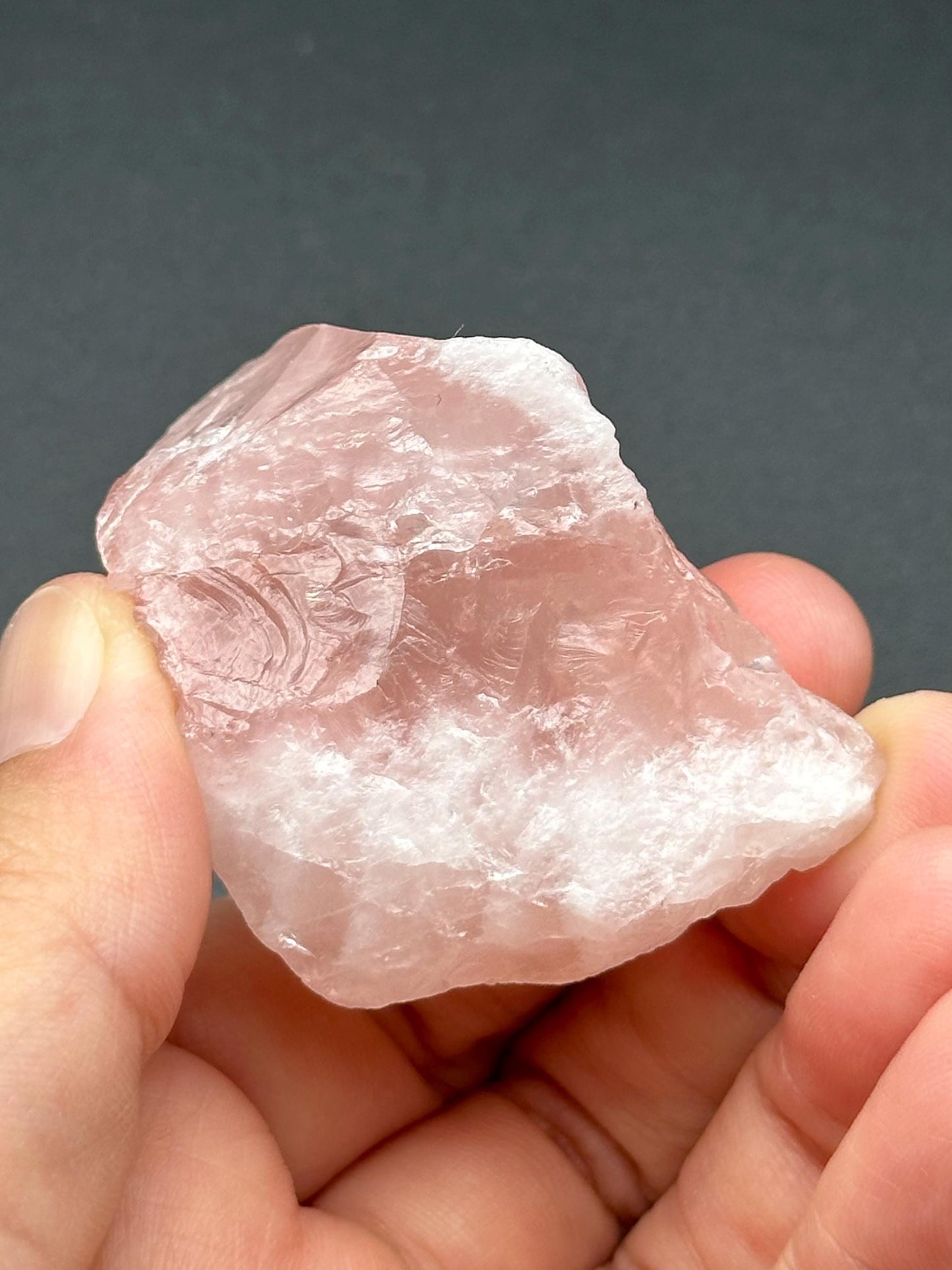 Raw Rose Quartz from Brazil