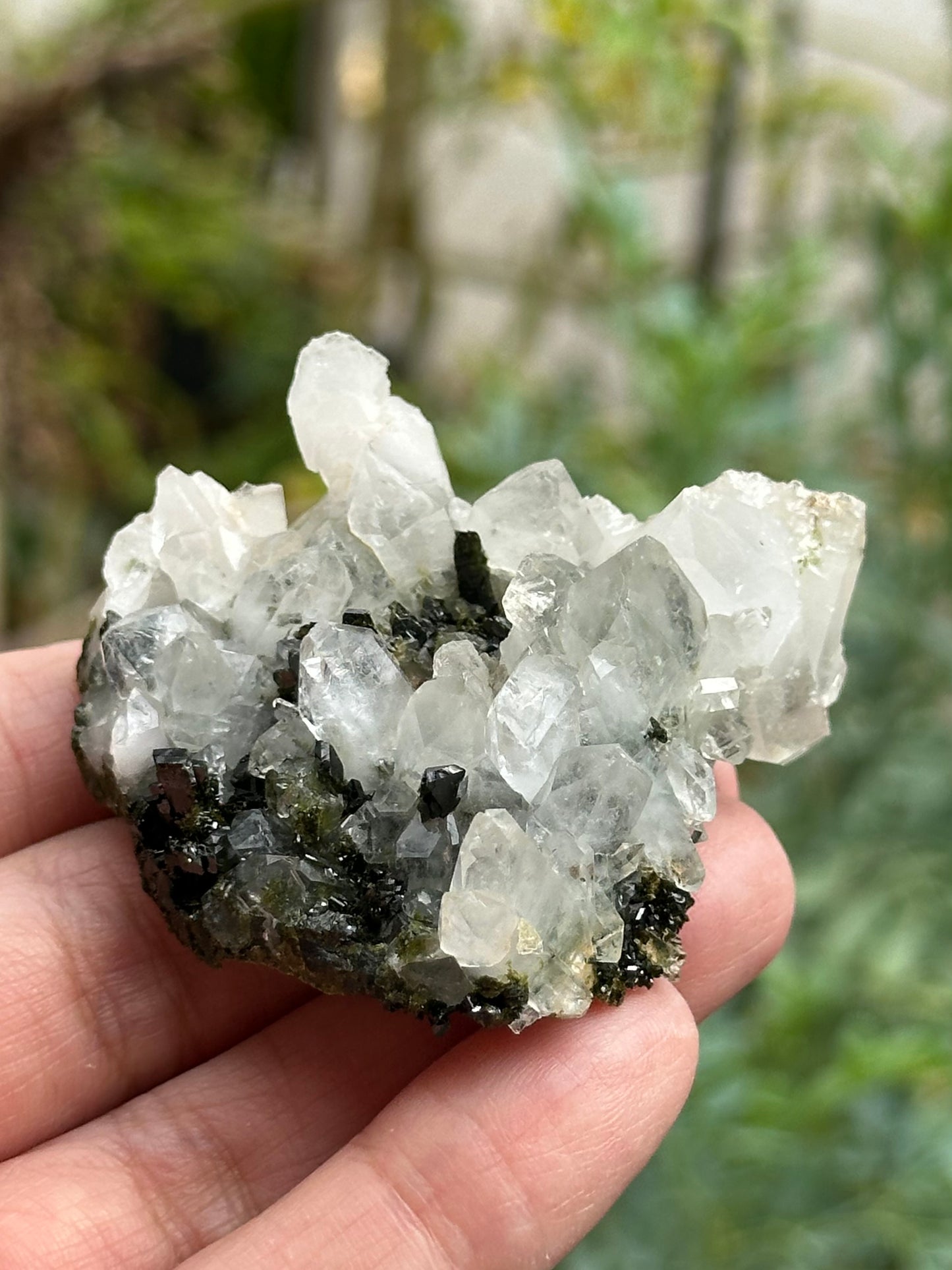 Epidote and Quartz from Hakkari Province, Turkey