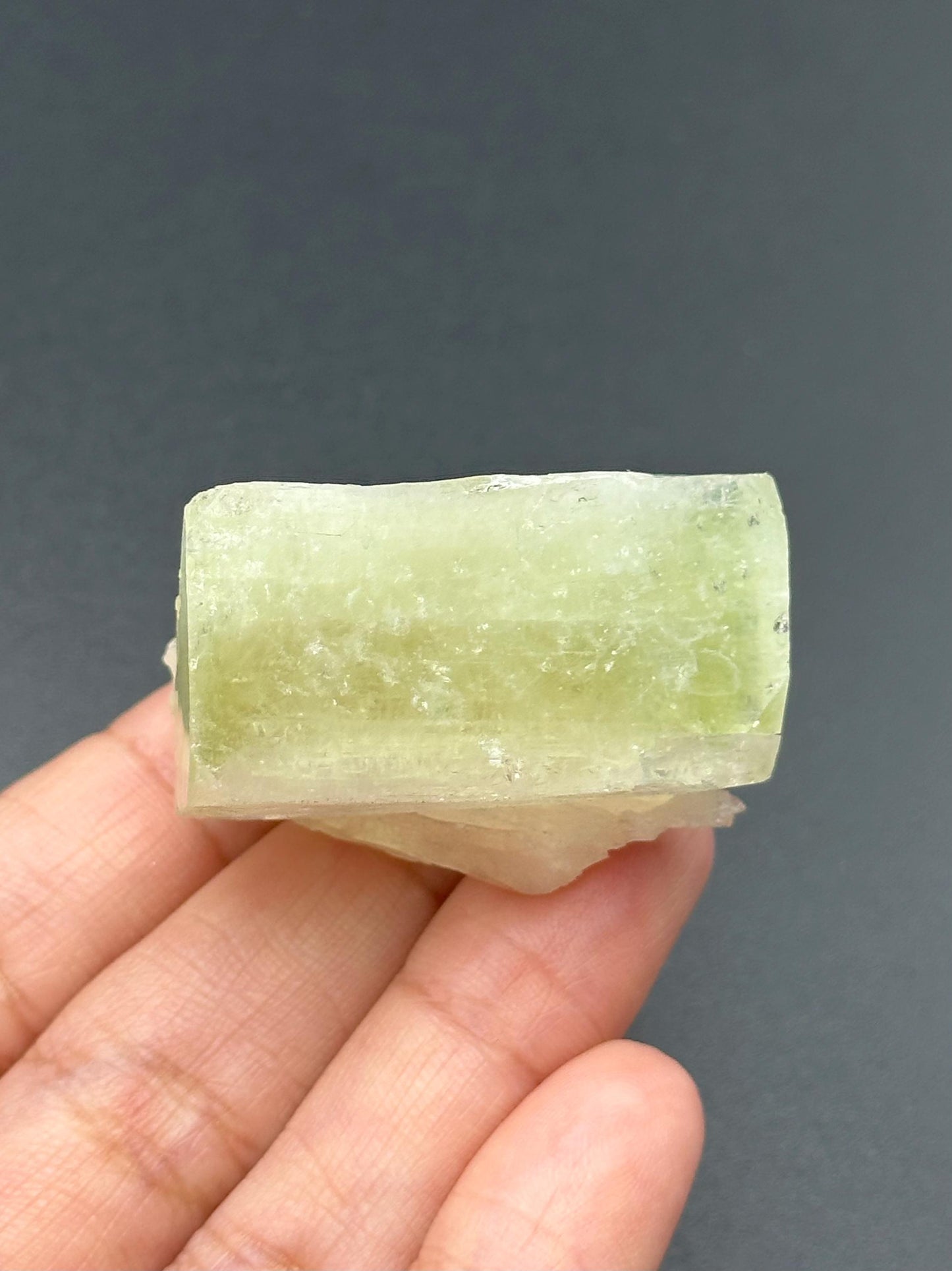 Green Apophyllite from India