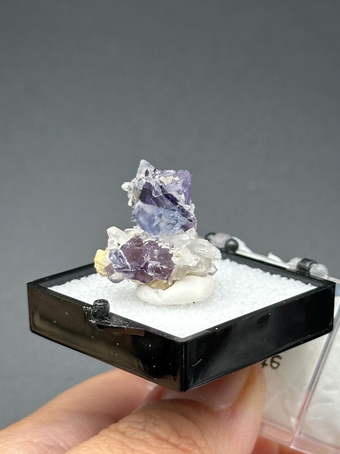 Fluorite with Quartz from the Yindu Mine, Inner Mongolia, China
