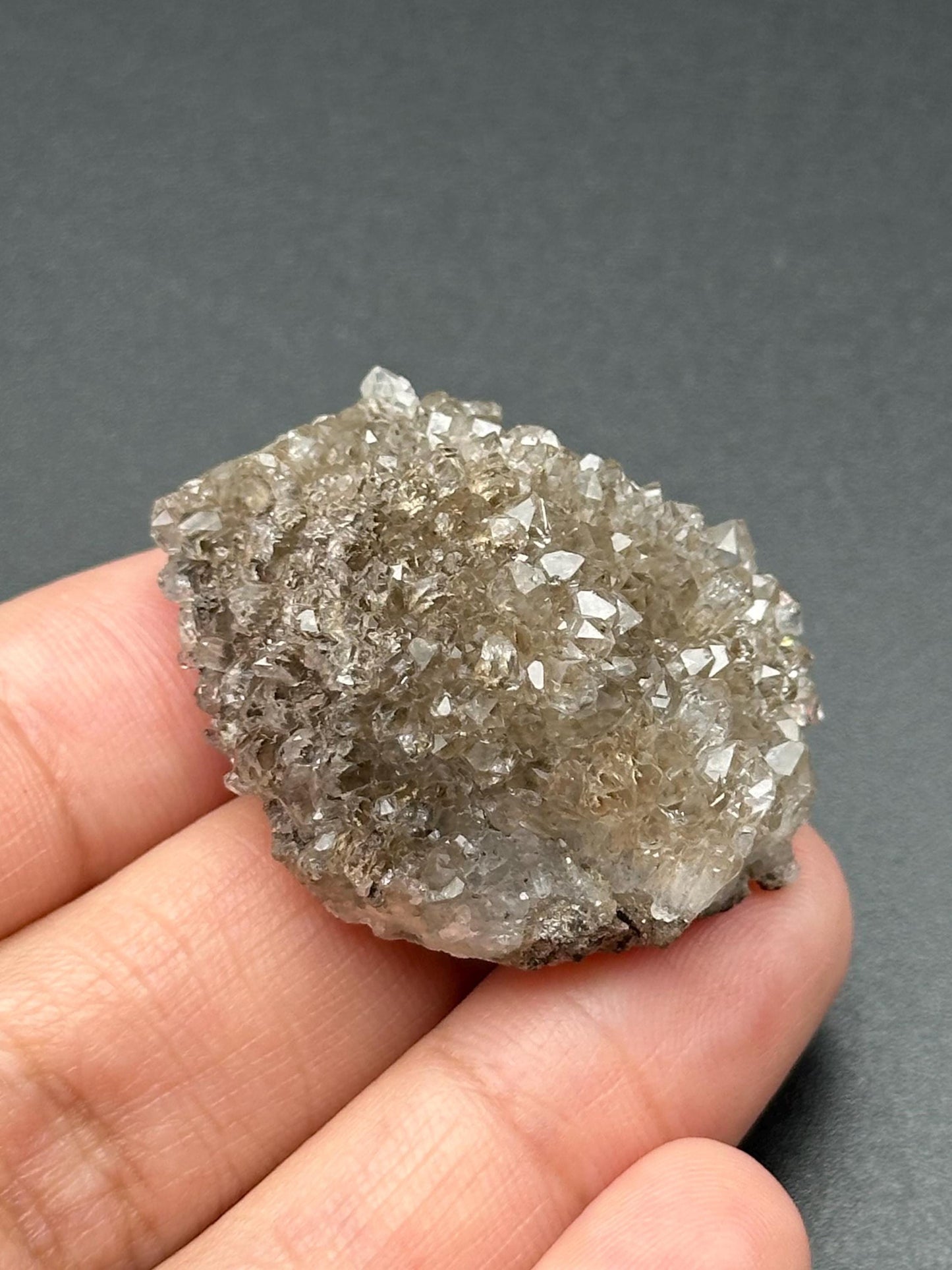 Drusy Quartz from Herkimer County