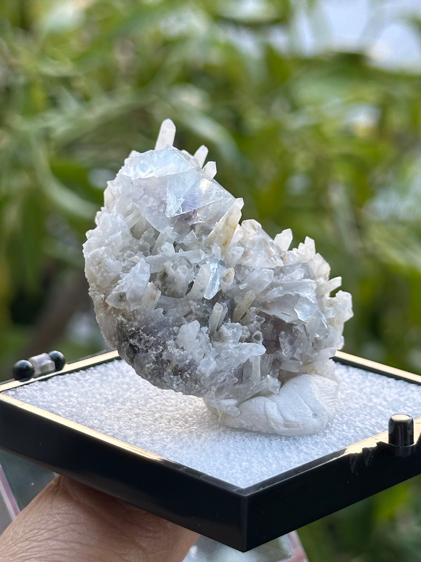 Yindu Flourite with Quartz