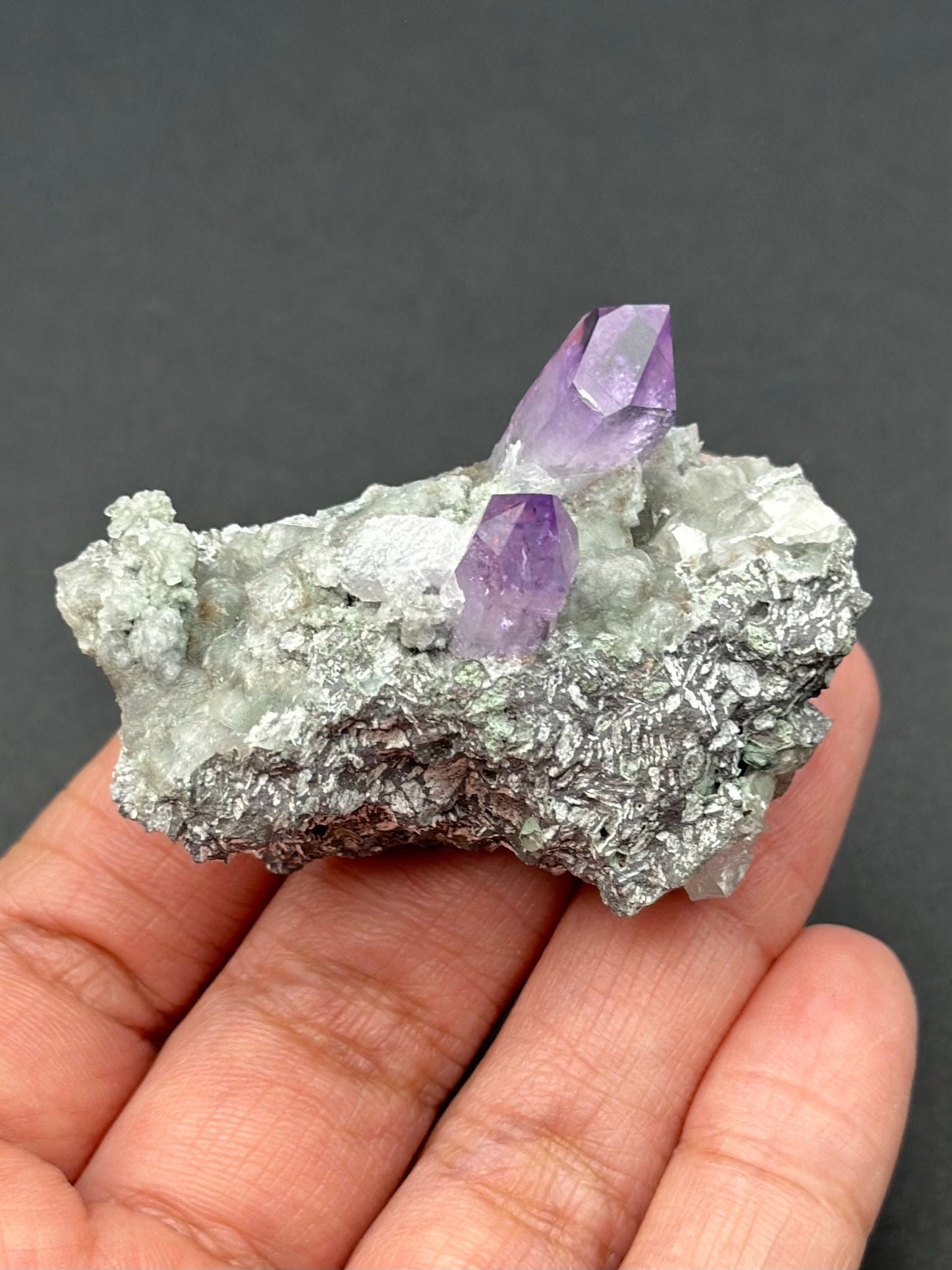 Veracruz Amethyst on Matrix