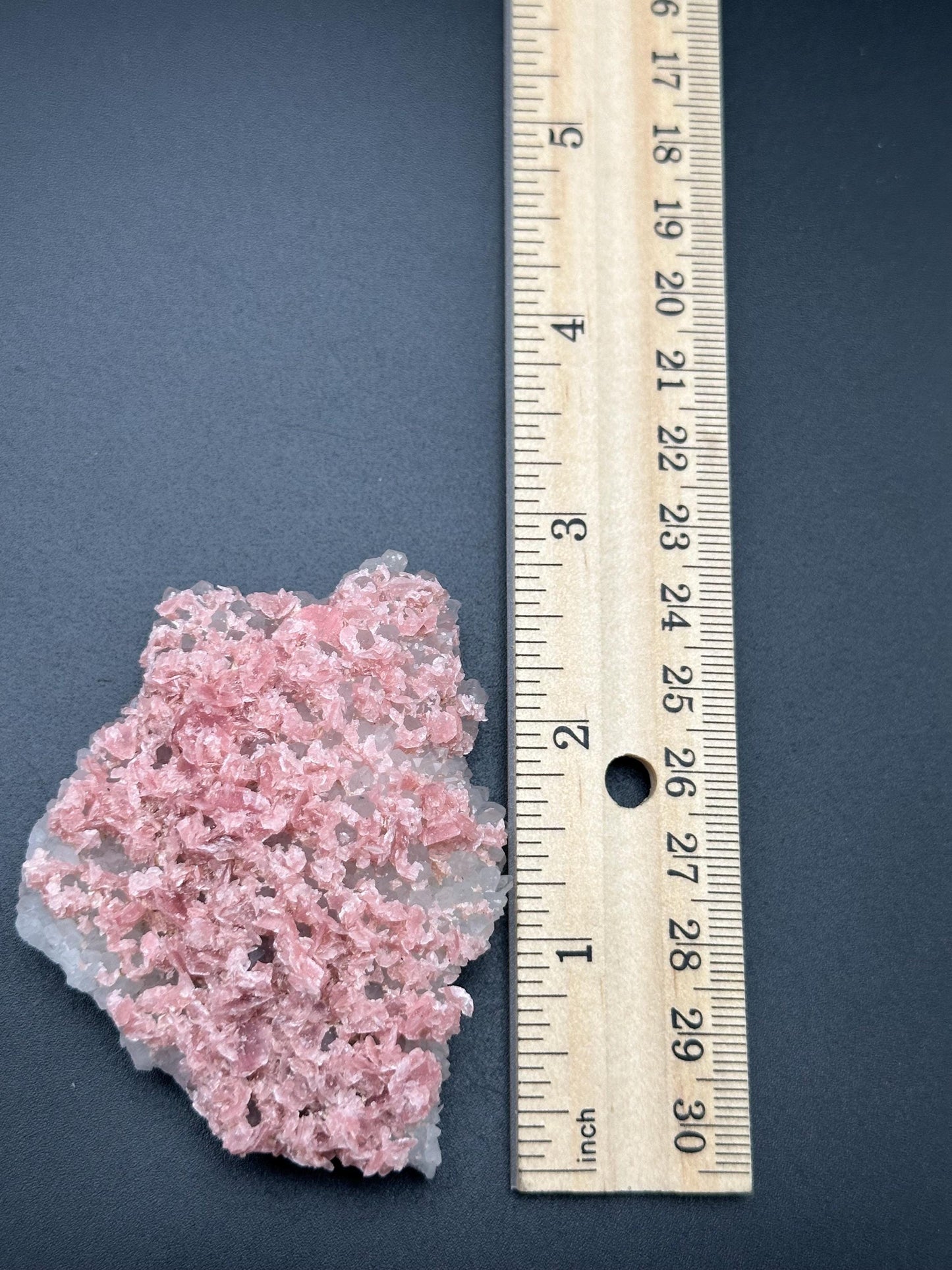 Rhodochrosite with Quartz from the Wutong Mine