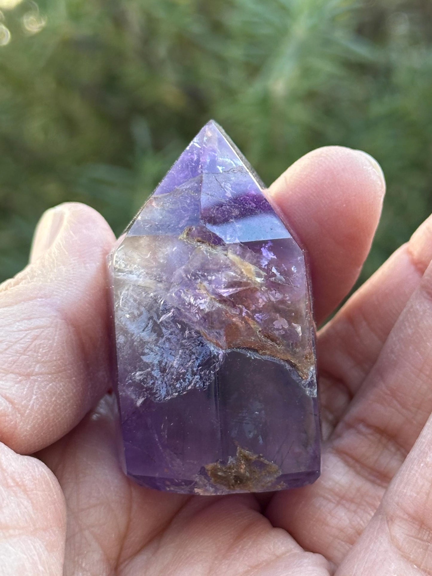 Polished Amethyst Point