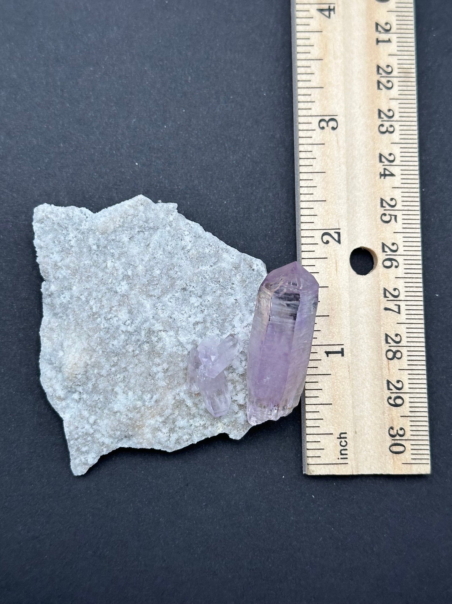 Veracruz Amethyst on Quartz Matrix