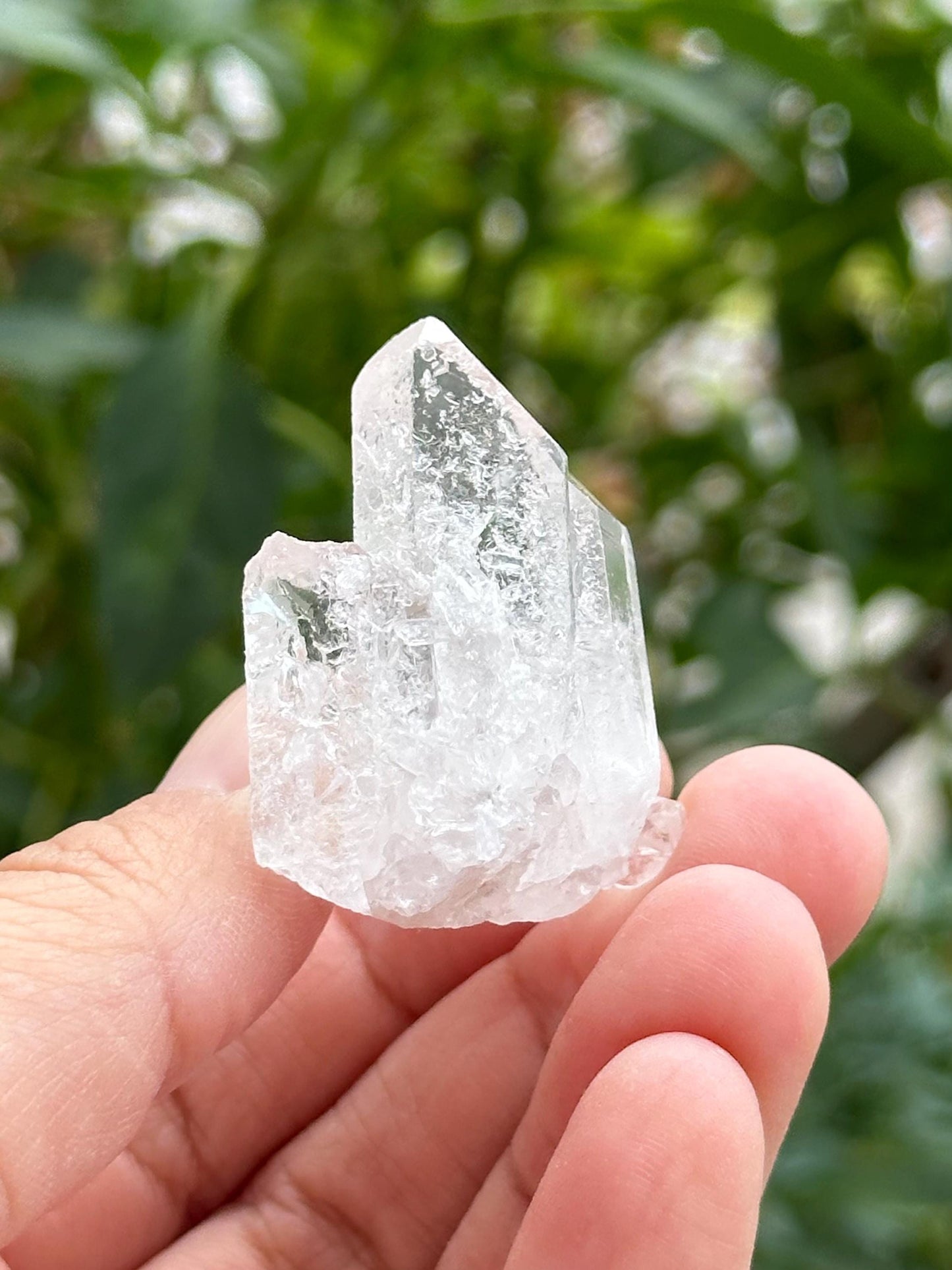 Small Clear Quartz Cluster from Brazil