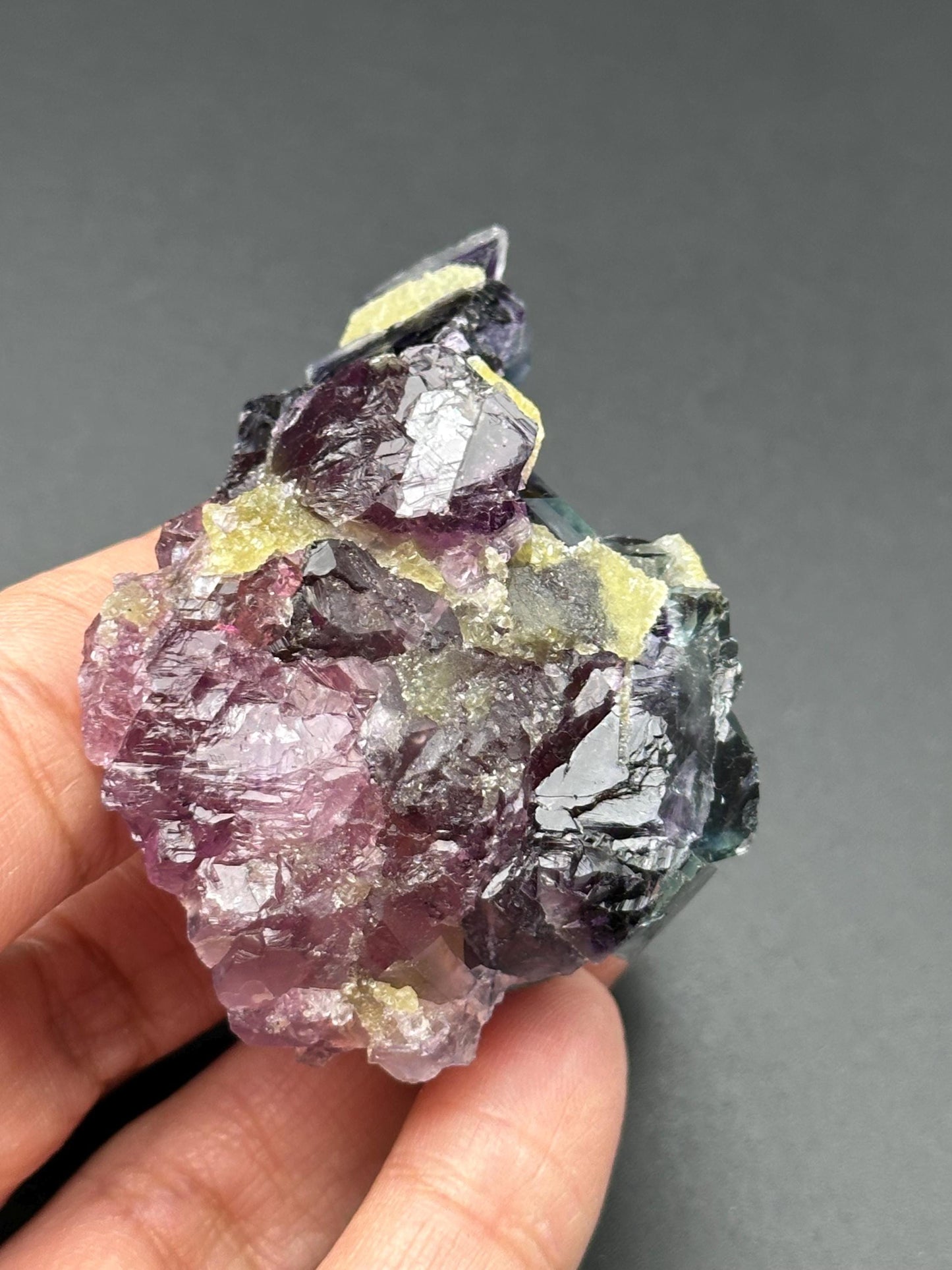 Fluorite from Zhejiang, China