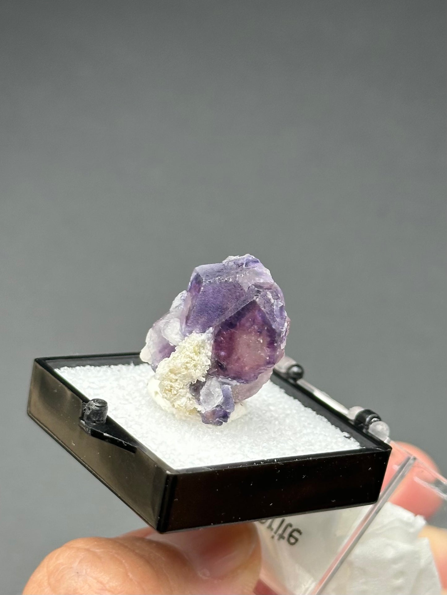 Yindu Fluorite in a perky box from Inner Mongolia, China